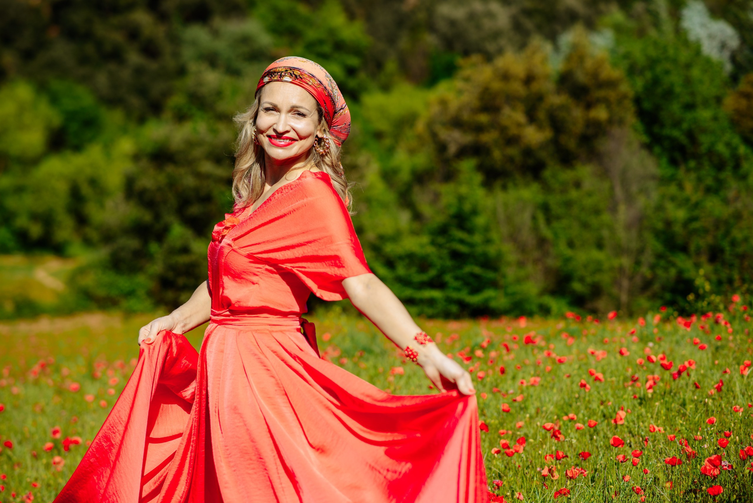 Amapolas Floreciendo. Фотограф Екатерина Гасанова — фотосессии в Барселоне