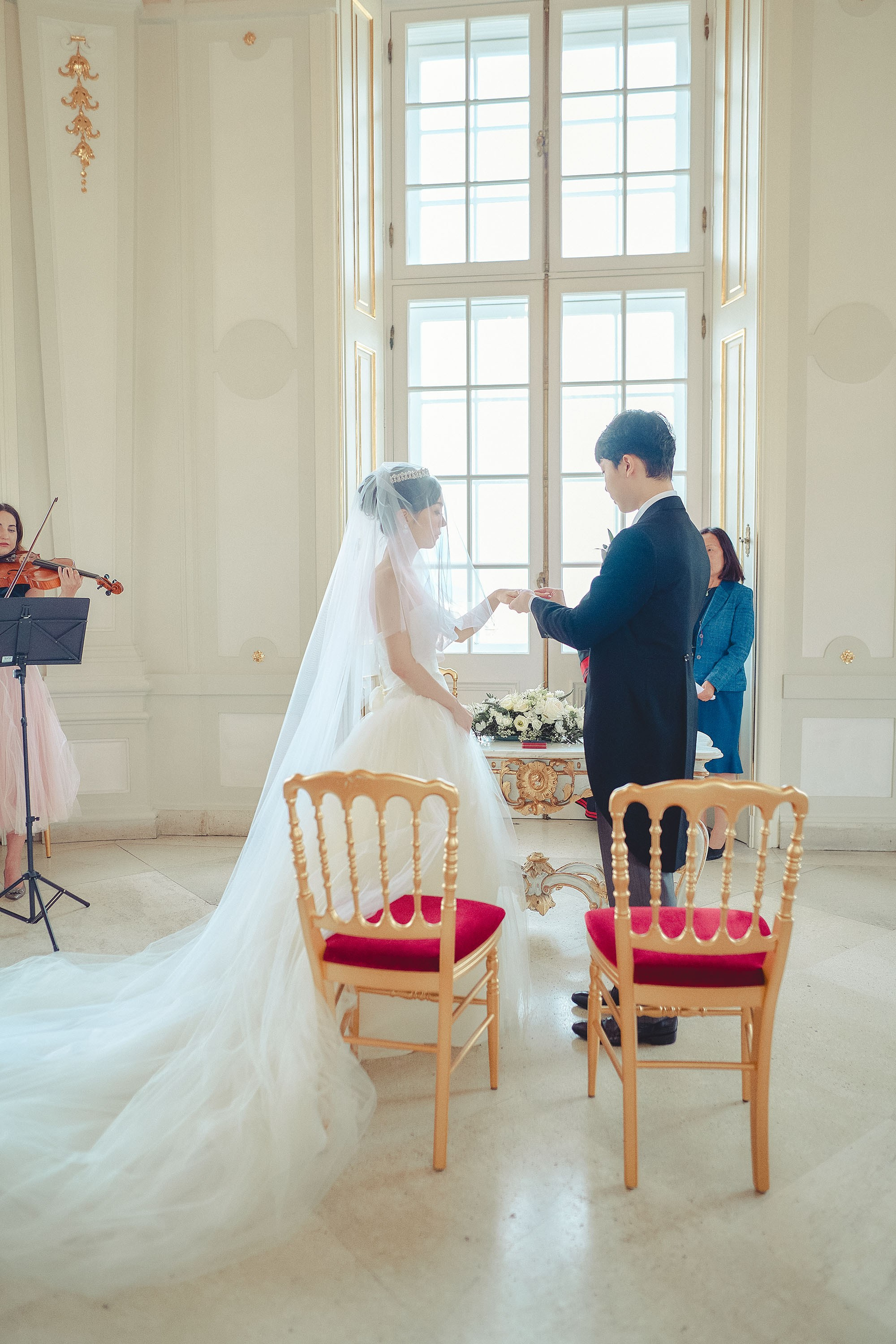 Belvedere Palace Wedding, Vienna, Austria. Northeast Ohio (Cleveland, Youngstown, Akron) Wedding Photography