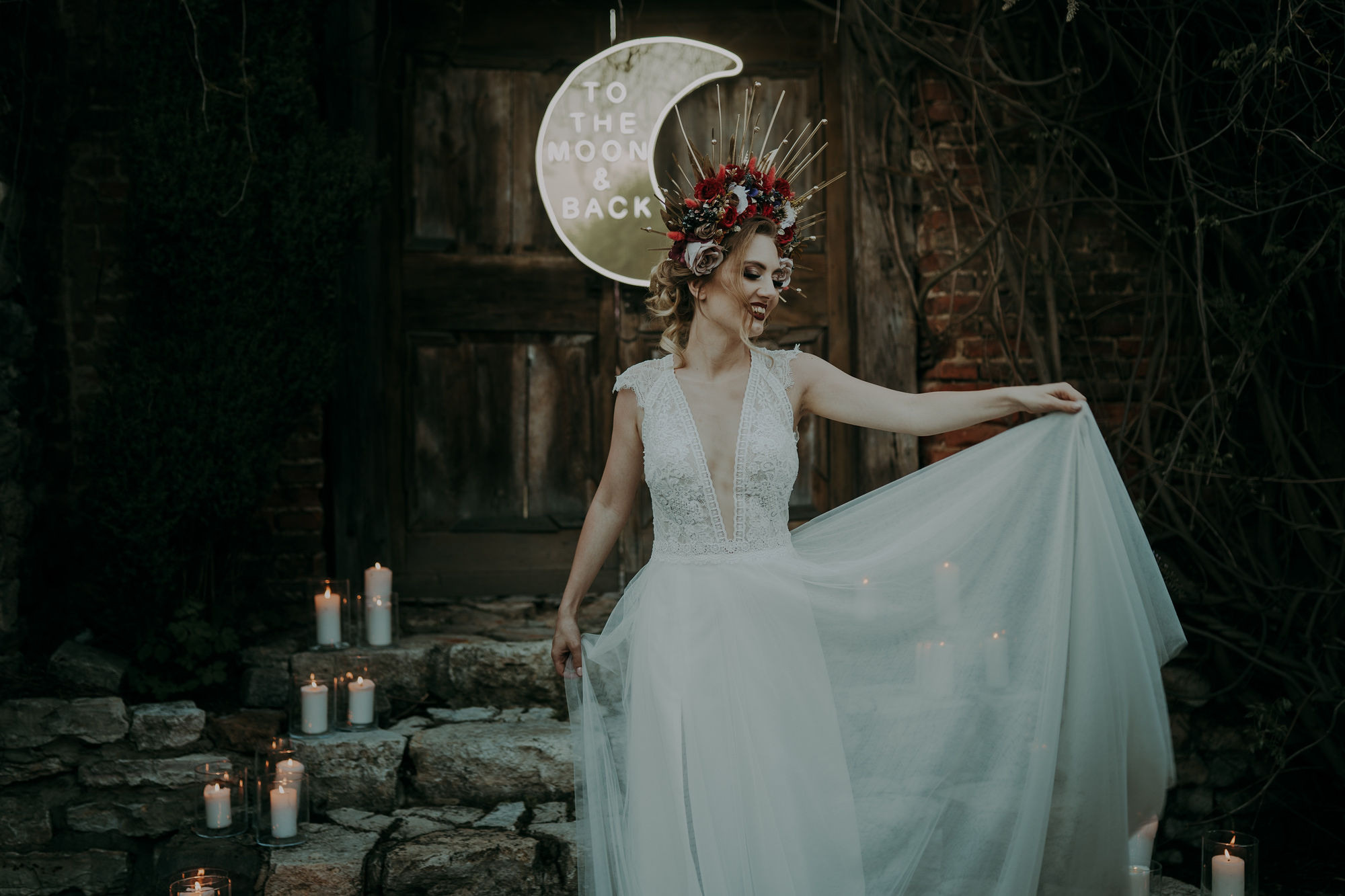 Sesja stylizowana w Wiśniowym Sadzie. Karkowskafoto - fotografia miłości