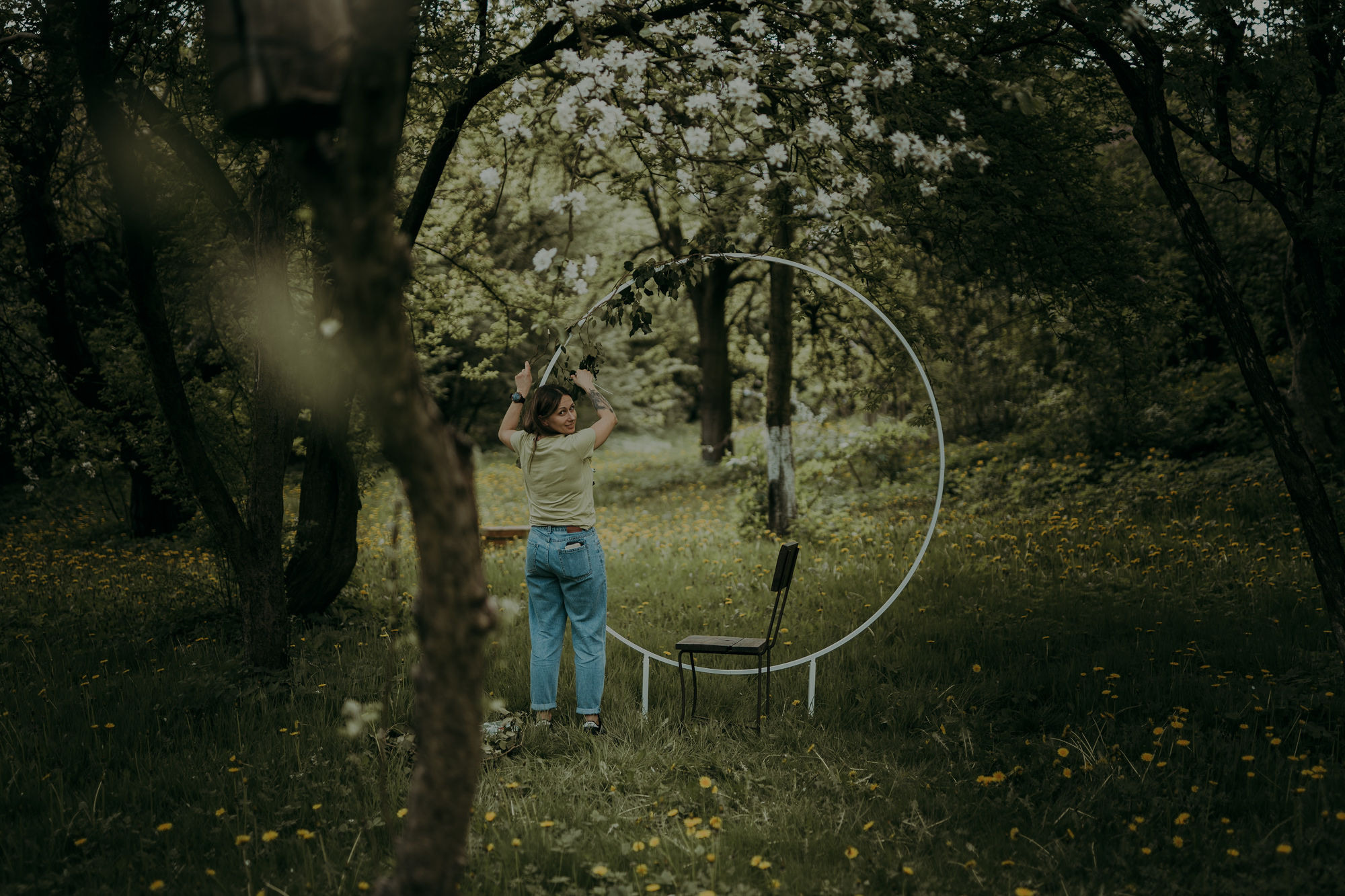 Sesja stylizowana w Wiśniowym Sadzie. Karkowskafoto - fotografia miłości