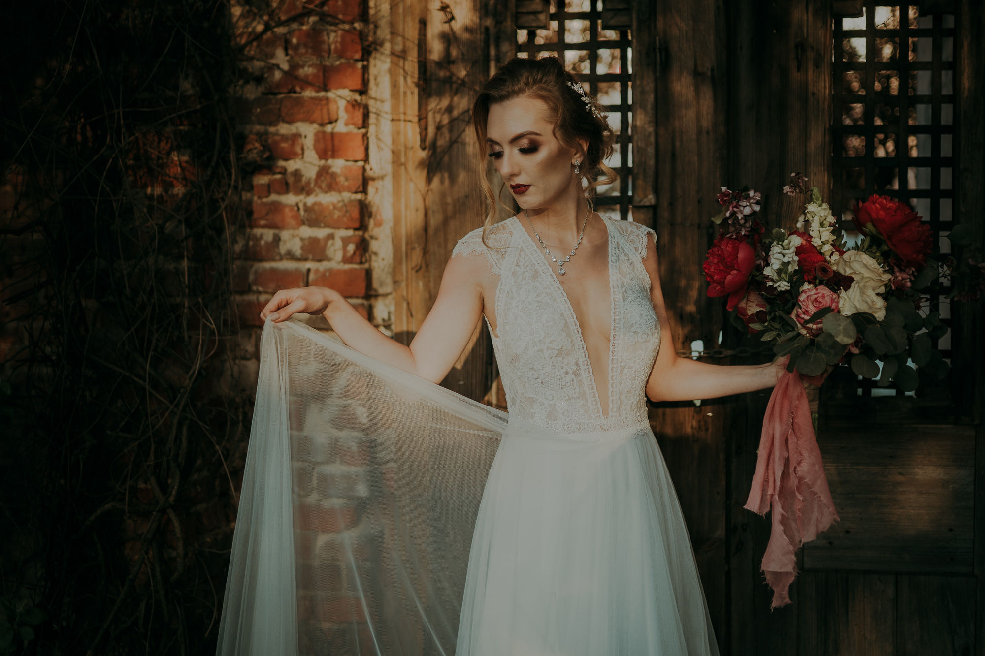 Sesja stylizowana w Wiśniowym Sadzie. Karkowskafoto - fotografia miłości