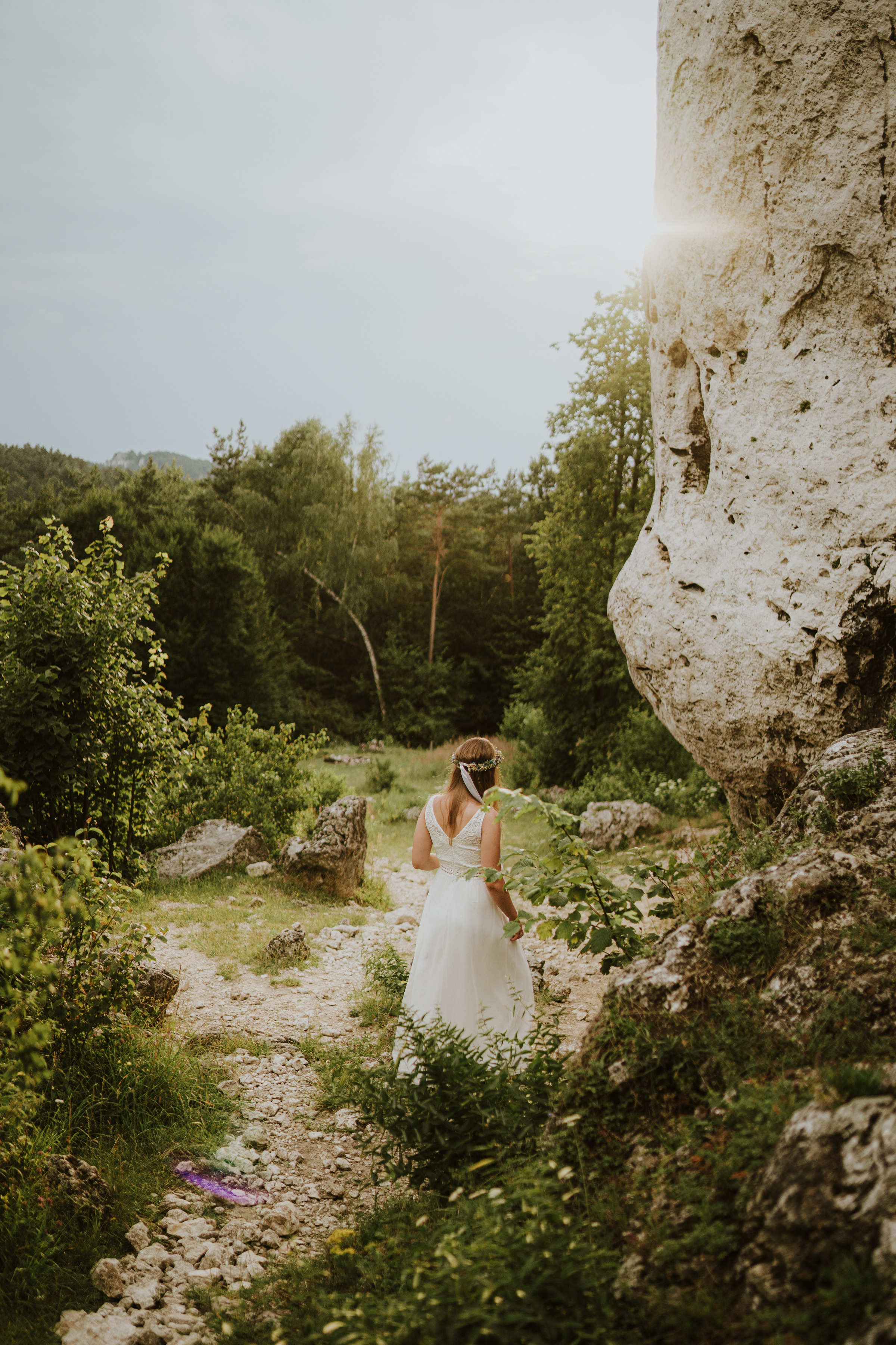 Plener ślubny Adrianny i Pawła - Góra Zborów. Karkowskafoto - fotografia miłości