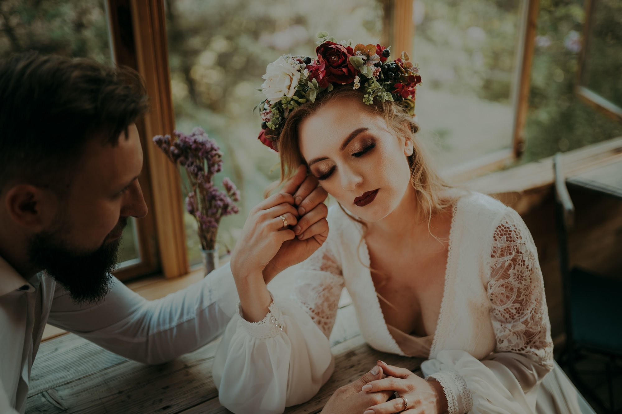 Sesja stylizowana w Wiśniowym Sadzie. Karkowskafoto - fotografia miłości