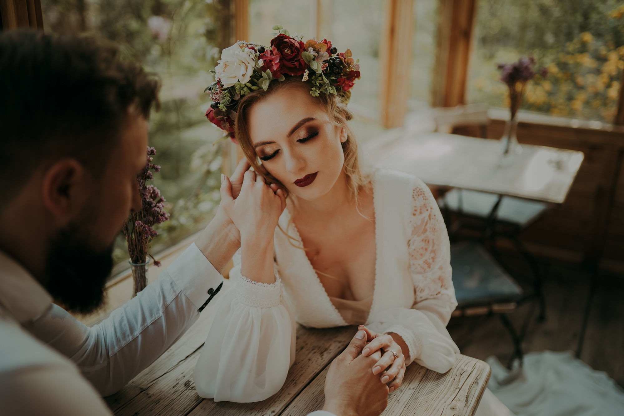 Sesja stylizowana w Wiśniowym Sadzie. Karkowskafoto - fotografia miłości