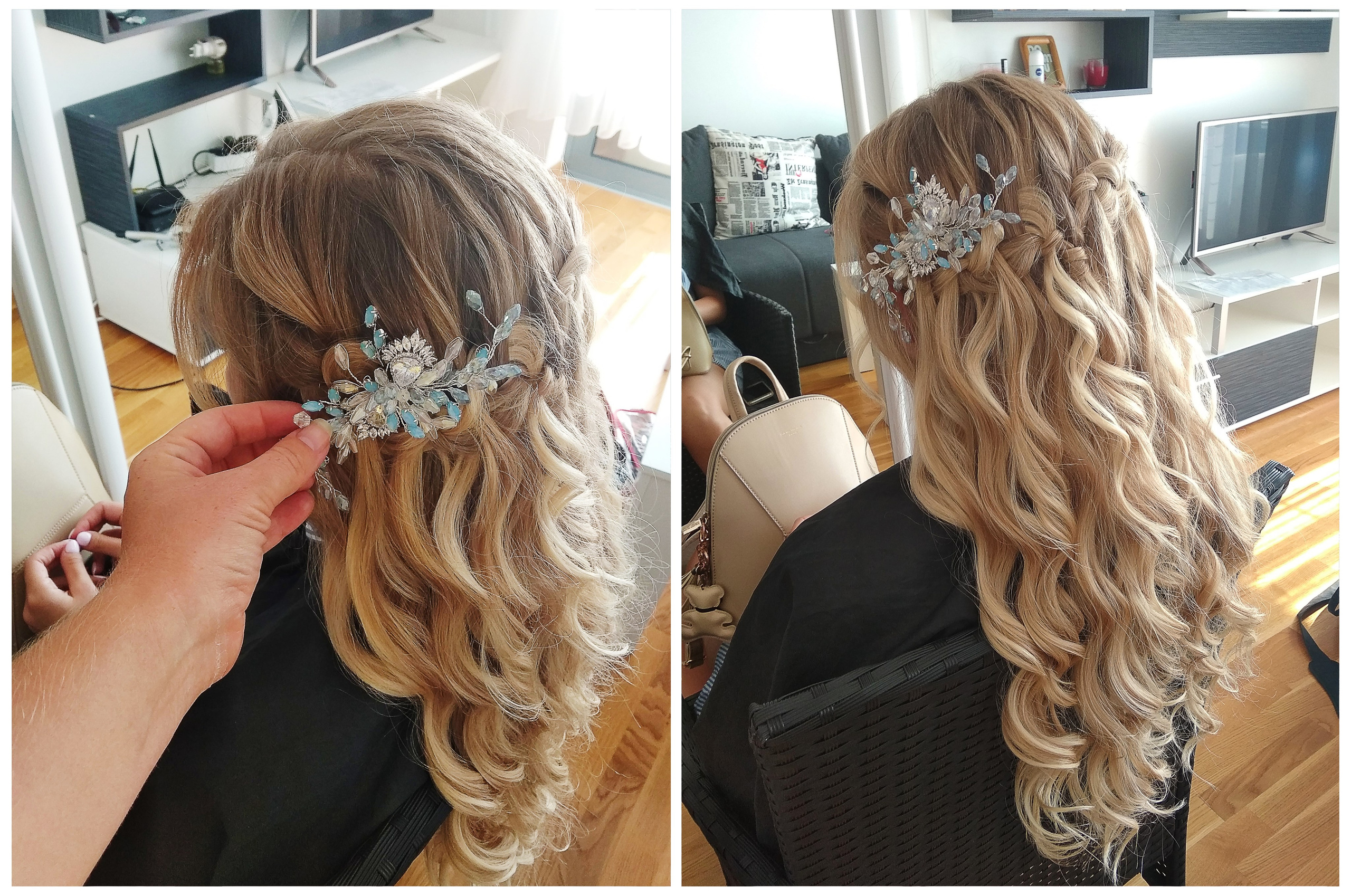 Hairdresser in Montenegro. Makeup artist and hairdresser in Montenegro Nadia Lia