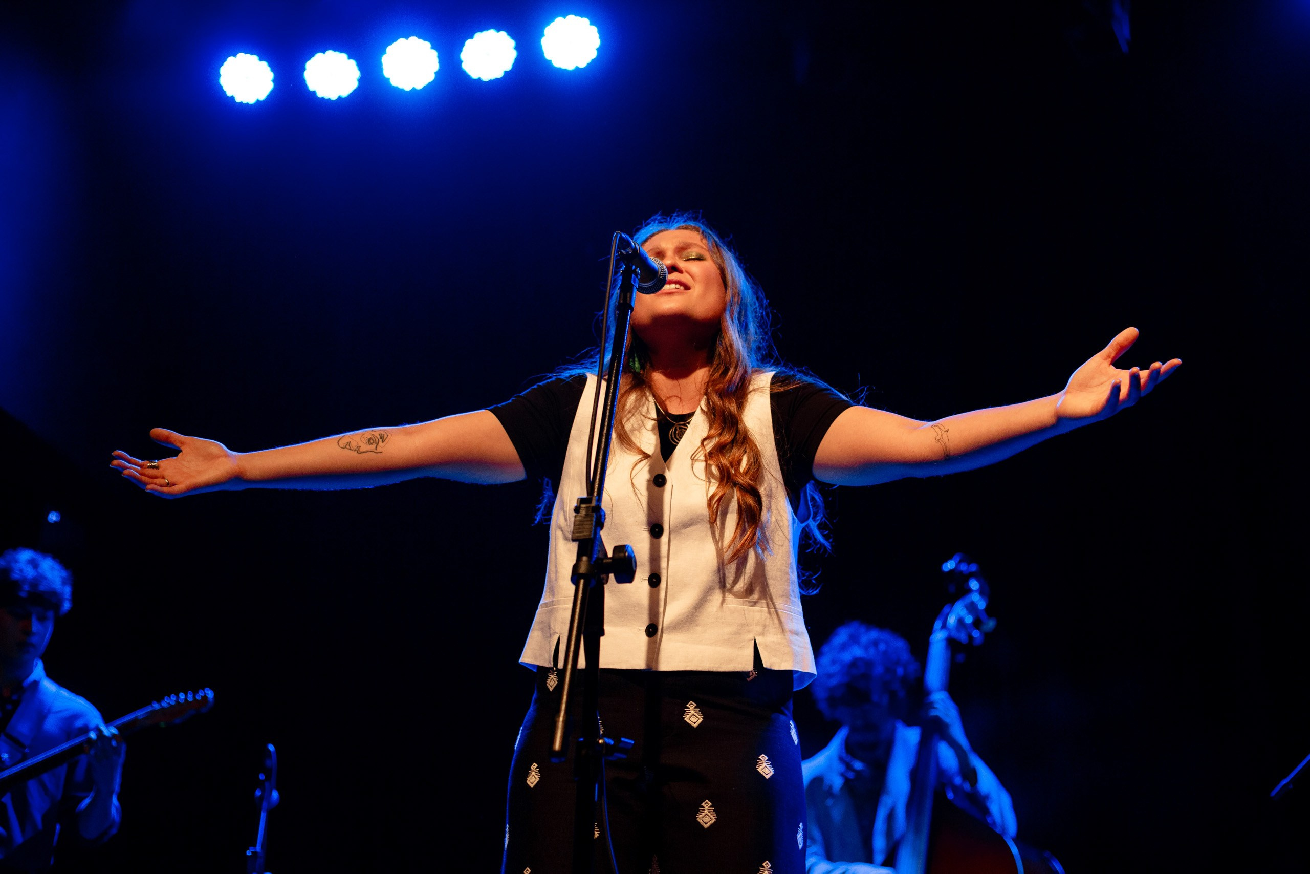 Fotografia de recital de formatura do Conservatório de Música de Itajaí — Santa Catarina