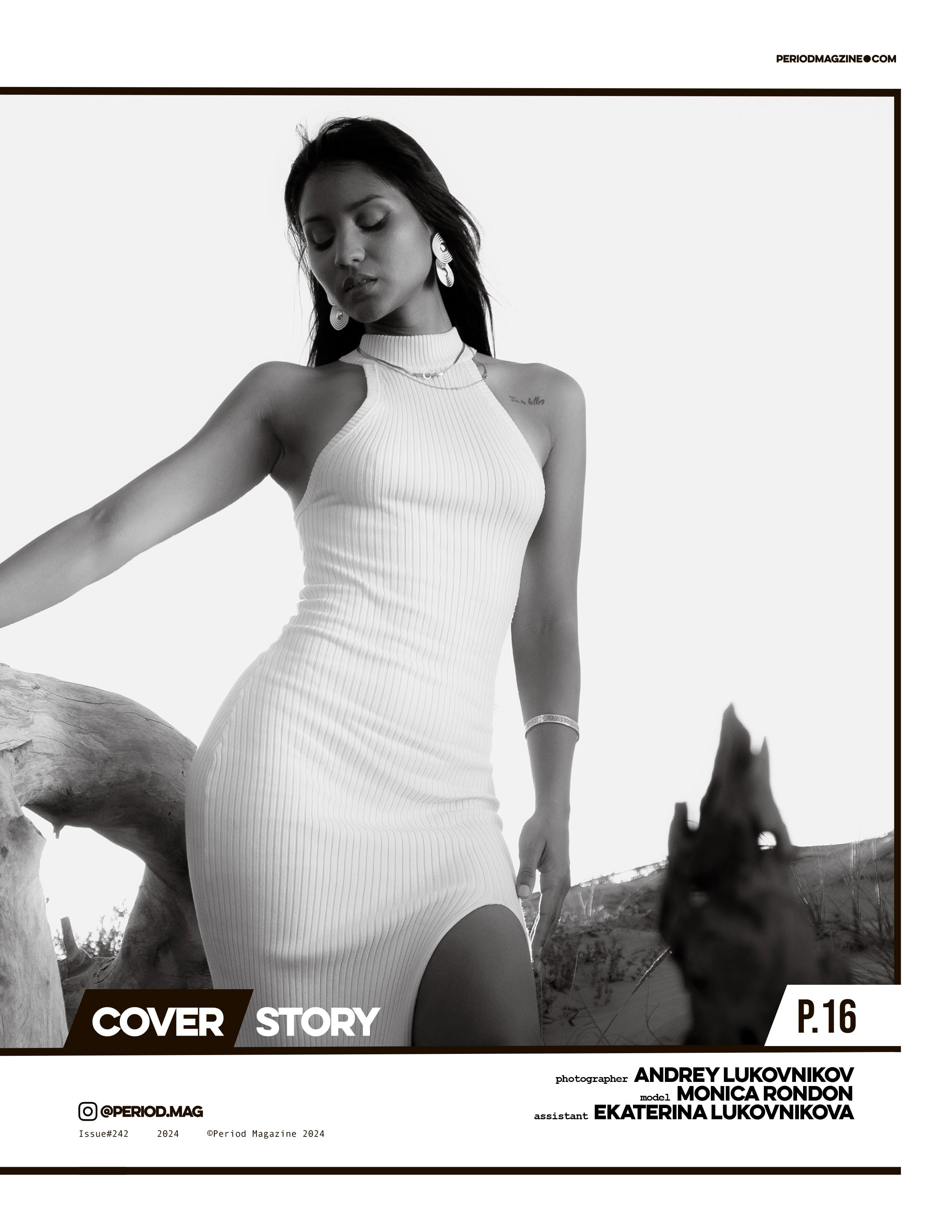 Cover of PERIOD Magazine — Photoshoot for the magazines