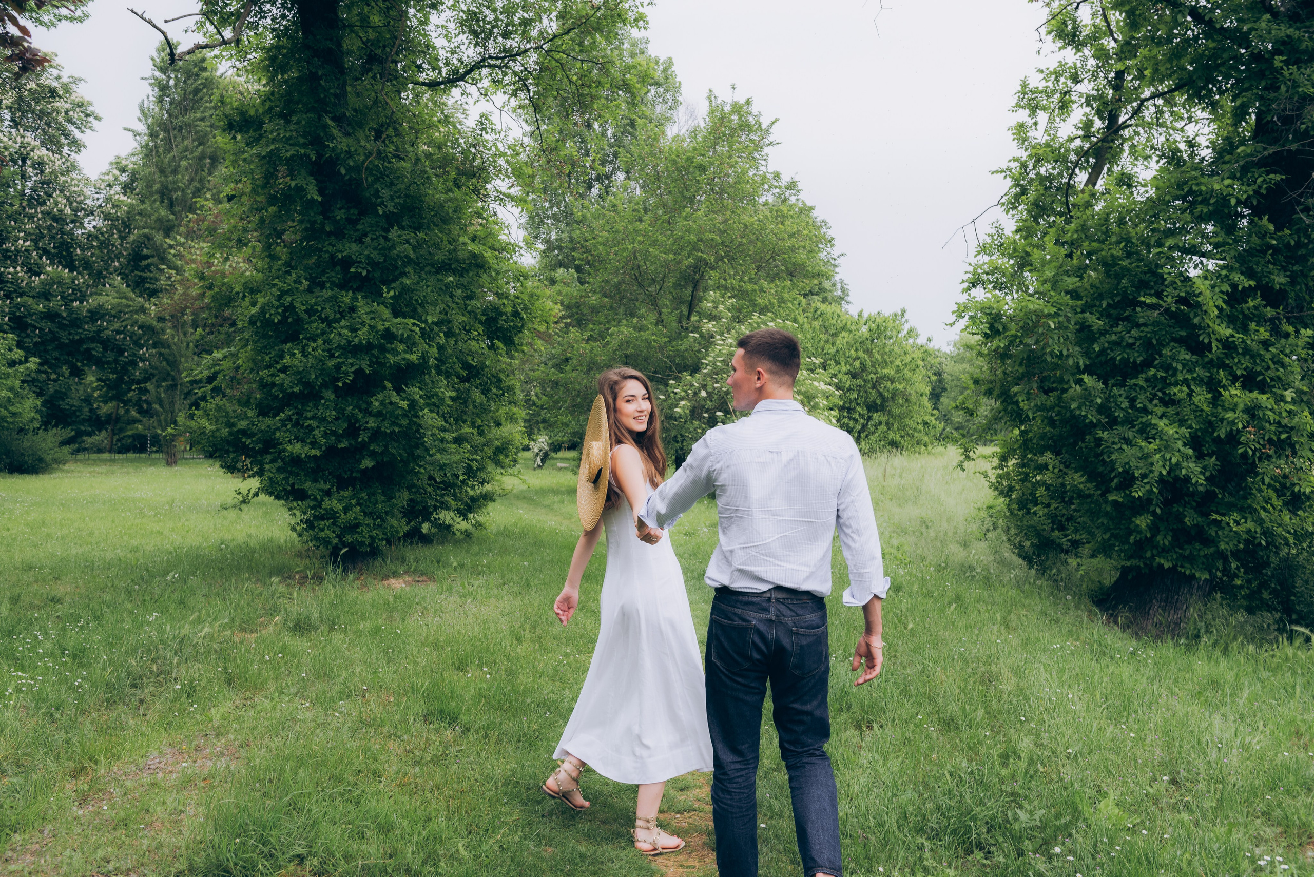 Romantic morning in park in Milan. Anastasiia Buchinskaia Fotografa Milano