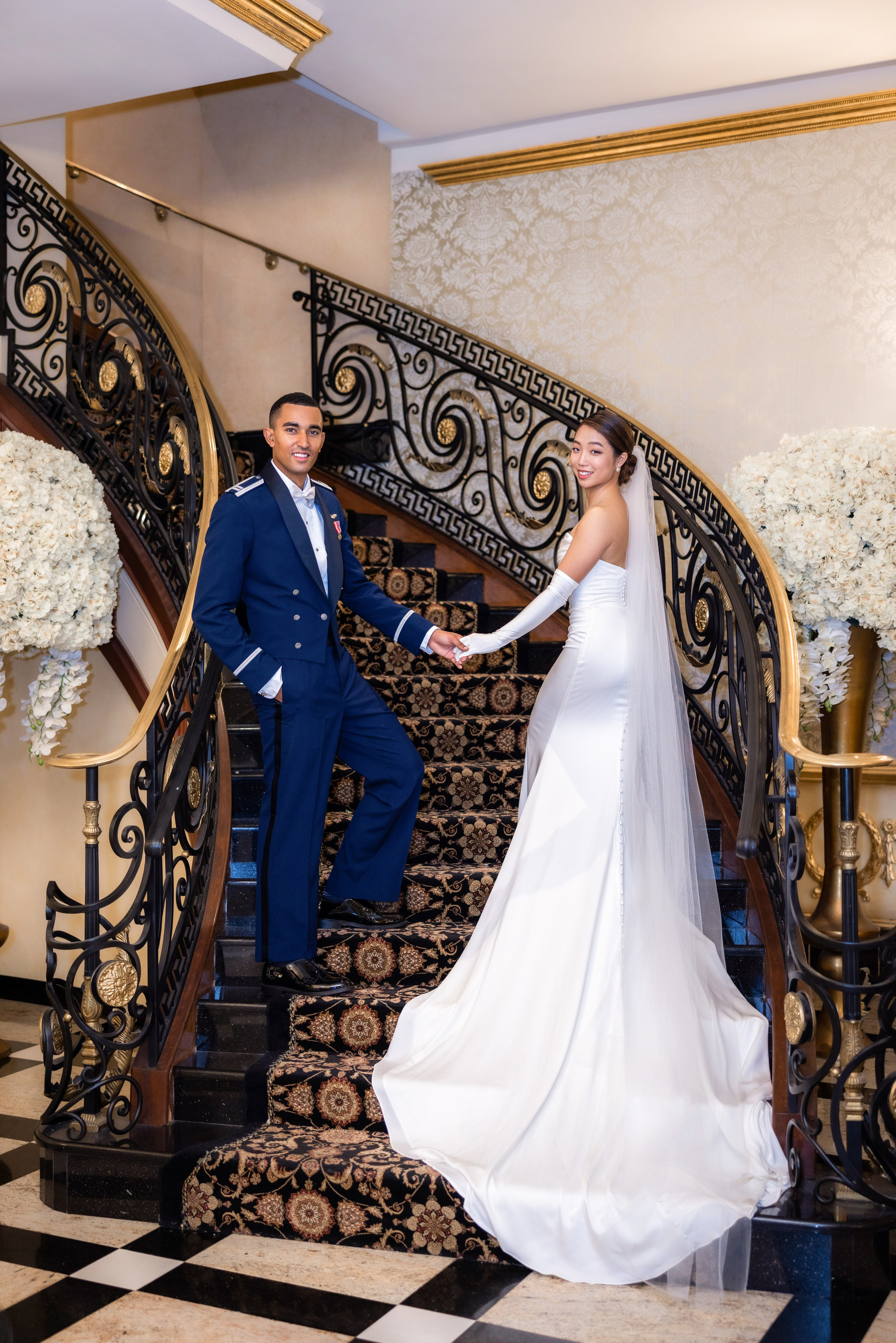 Conner Wiburn & Esther Roh in The Venetian in Garfield, NJ. Wedding Photo & Video