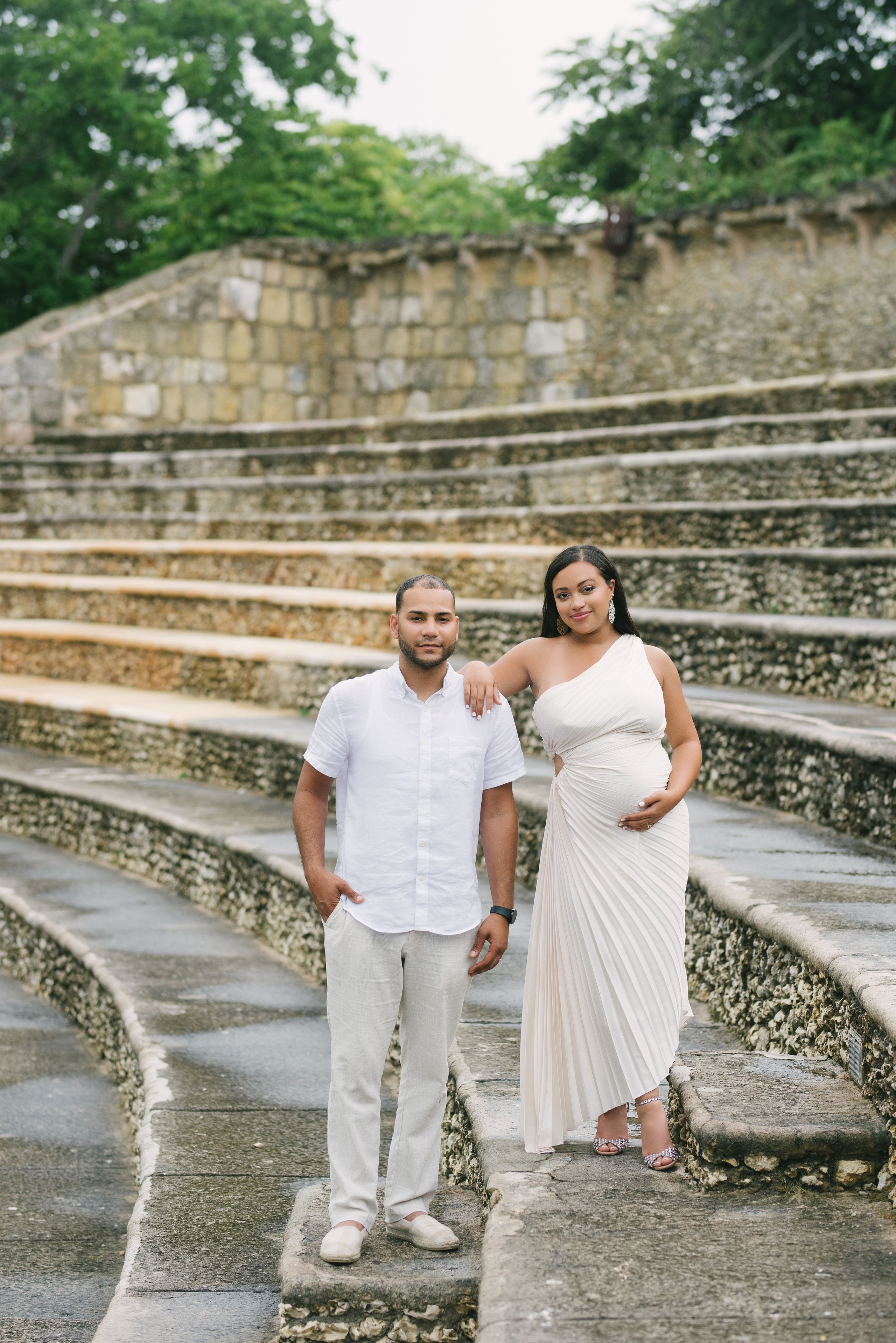 Cinthia and Jose at Altos de Chavon