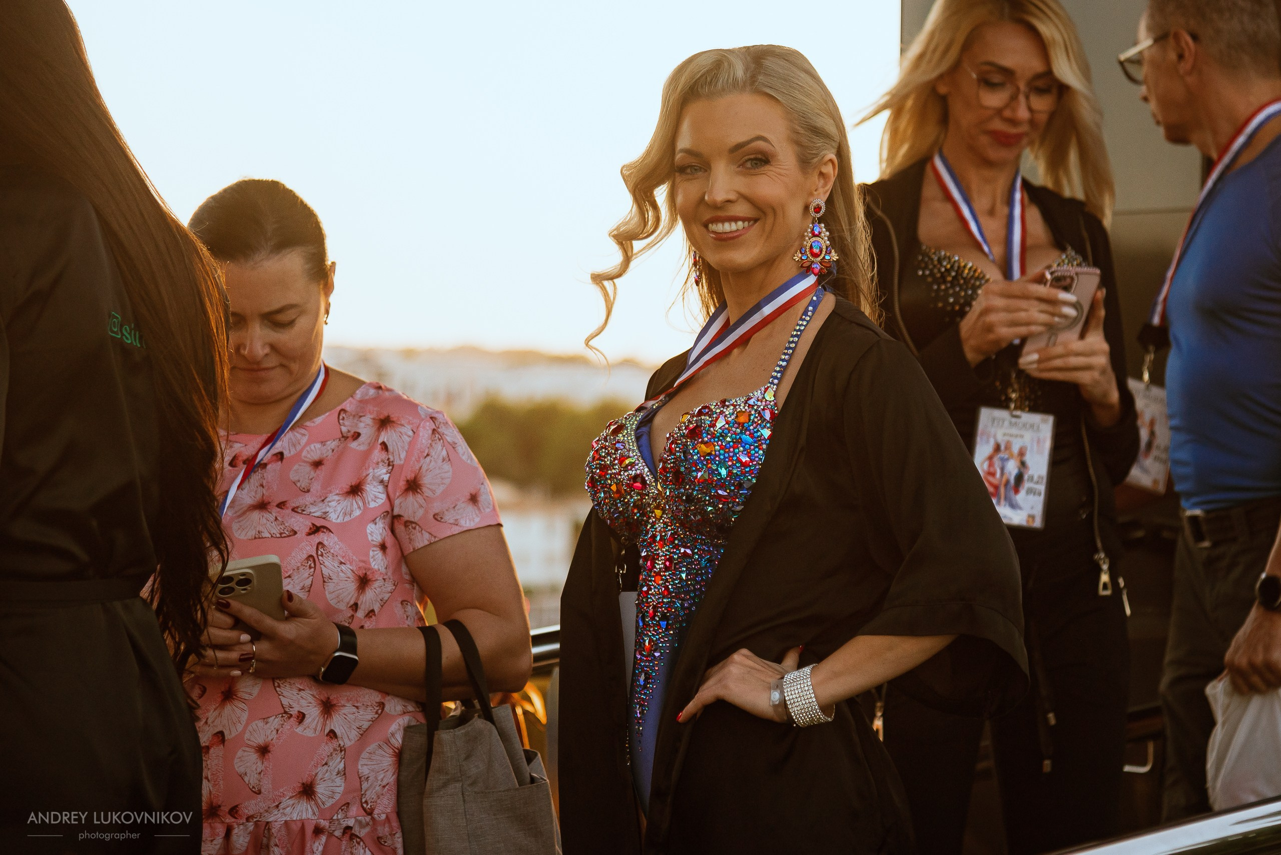 Photoshoot of the IFBB Miss Fit Model Europe 2024 registration in Torrevieja