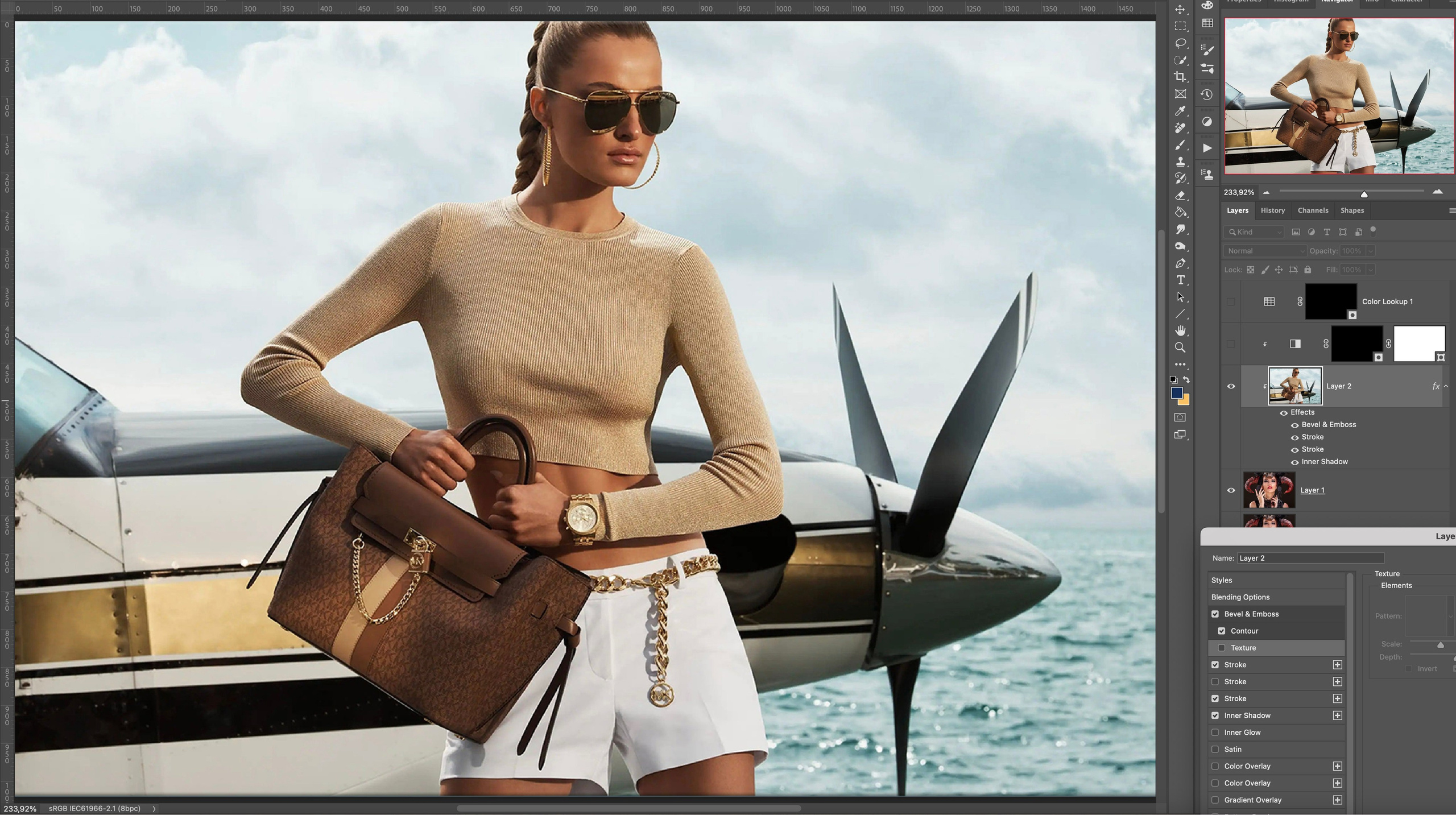 Professional Fashion Photo Retouching Services. AI Photo Retoucher and Image Restorer Zhanna Ognivo