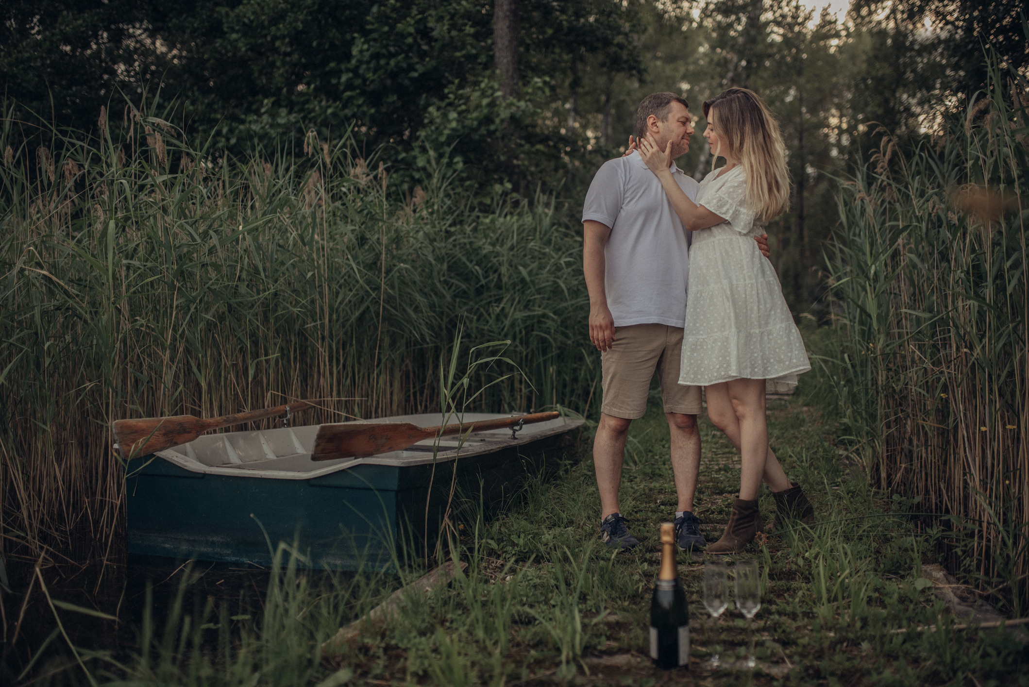 Hochzeit im Wald. Familienfotograf, Hochzeitsfotograf in Hamburg und Umgebung