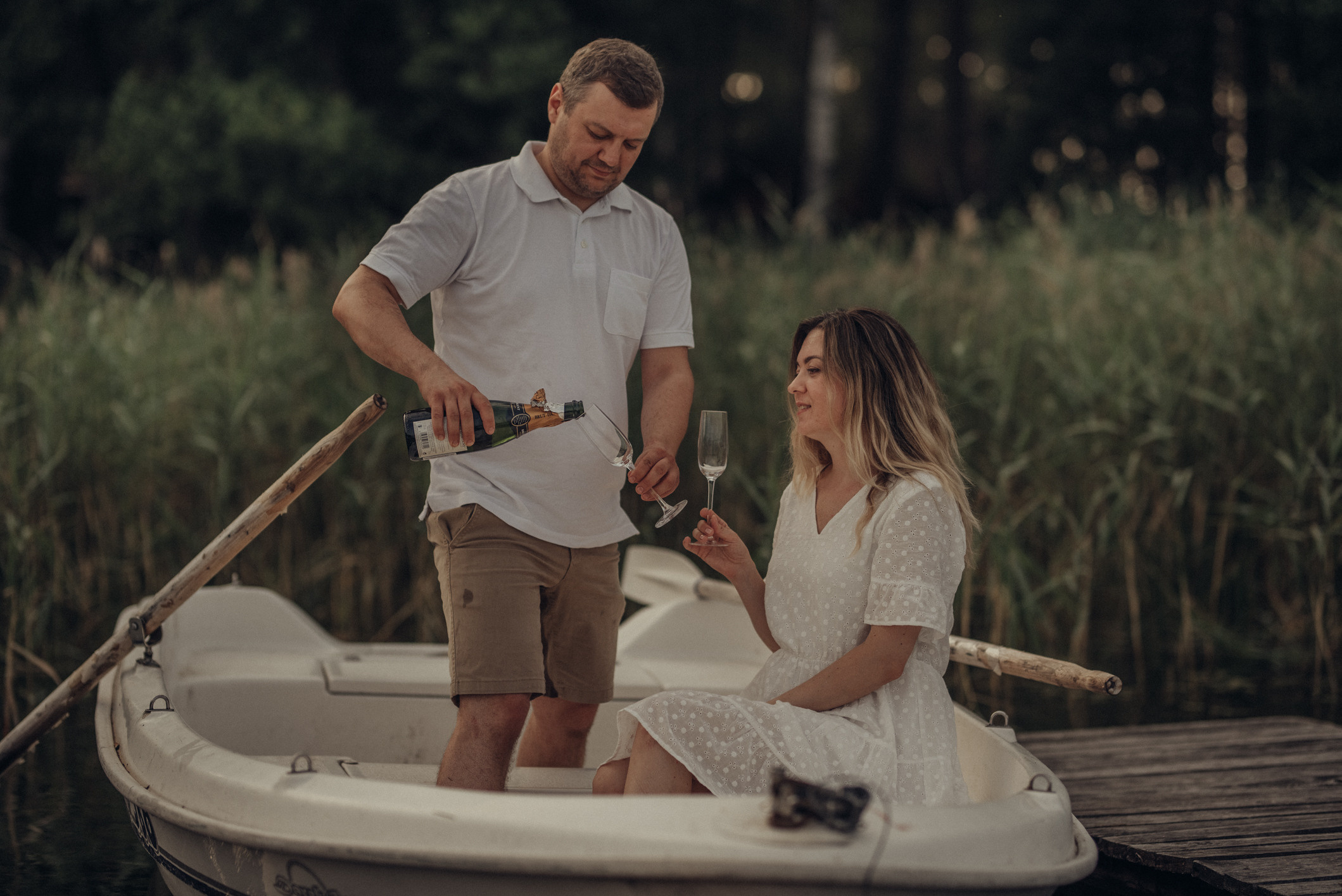 Hochzeit im Wald. Familienfotograf, Hochzeitsfotograf in Hamburg und Umgebung