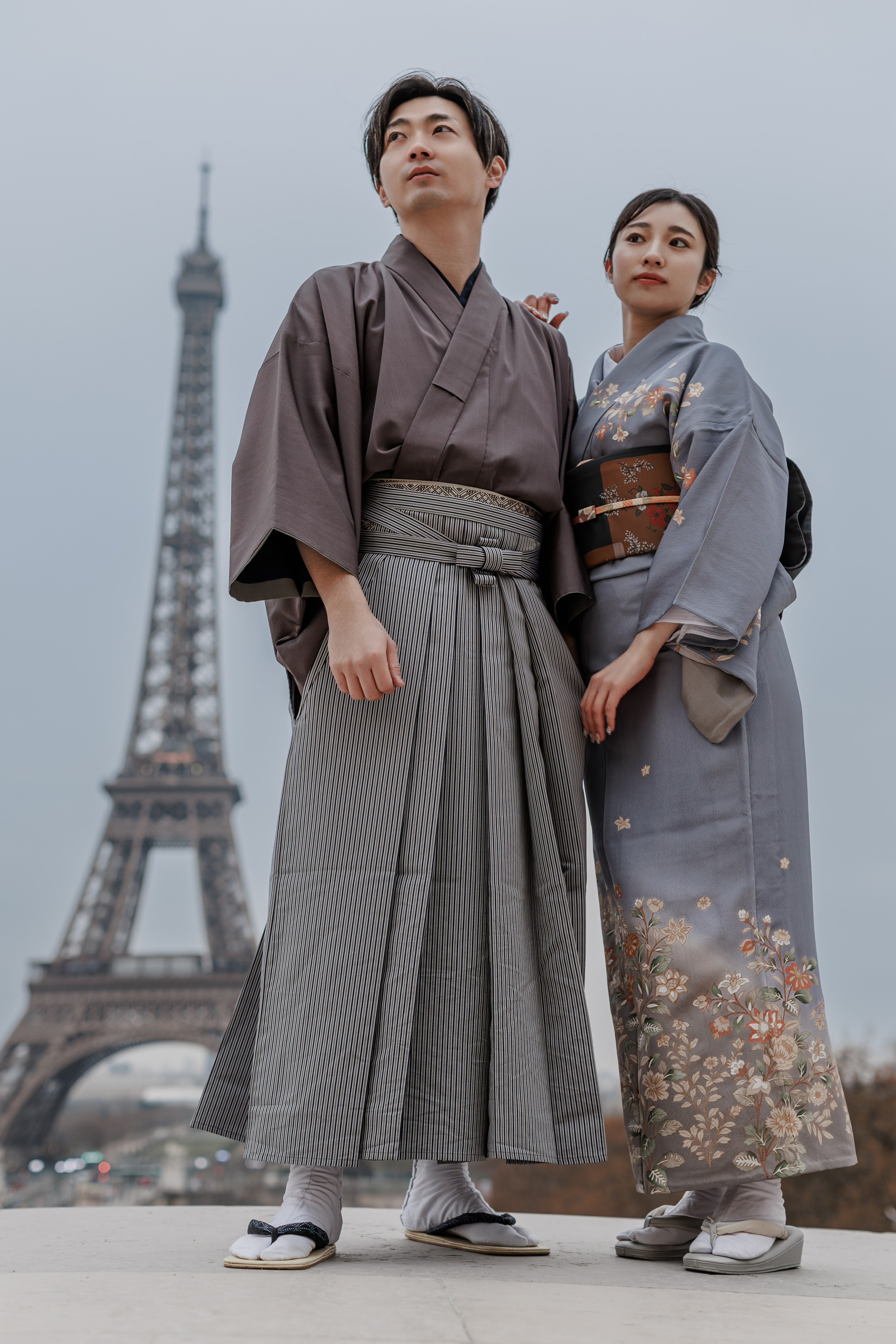 When Cinema Inspires Photography: A Parisian Love Story with Japanese Elegance. Photographe à Paris