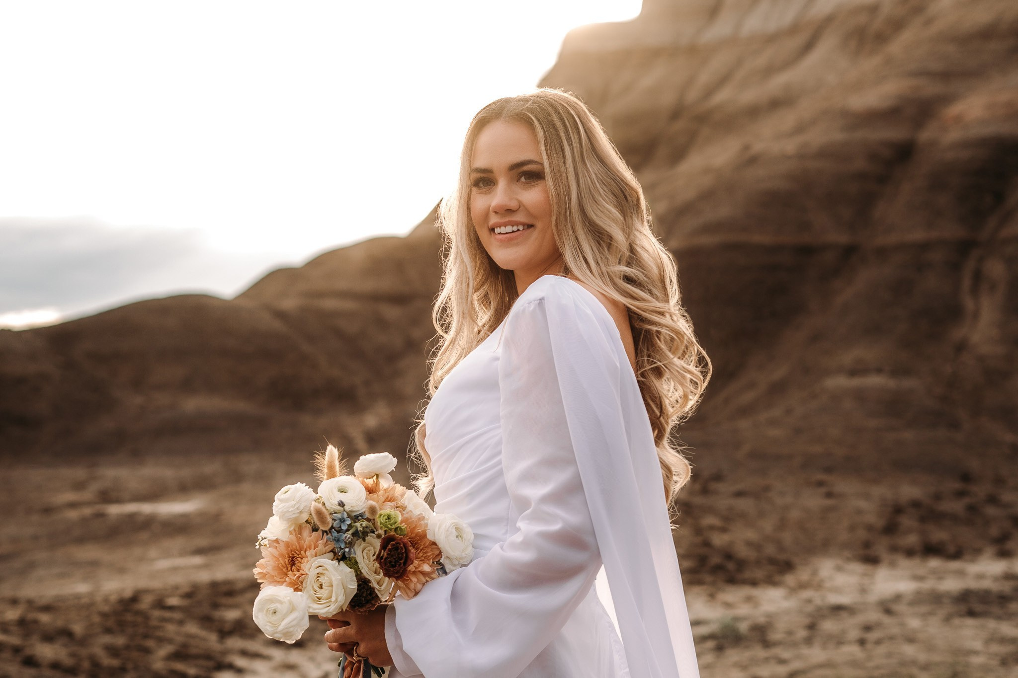 Gorgeous wedding day in Drumheller, Alberta May 2024. Wedding and family photographer in Calgary Kate Beliaeva