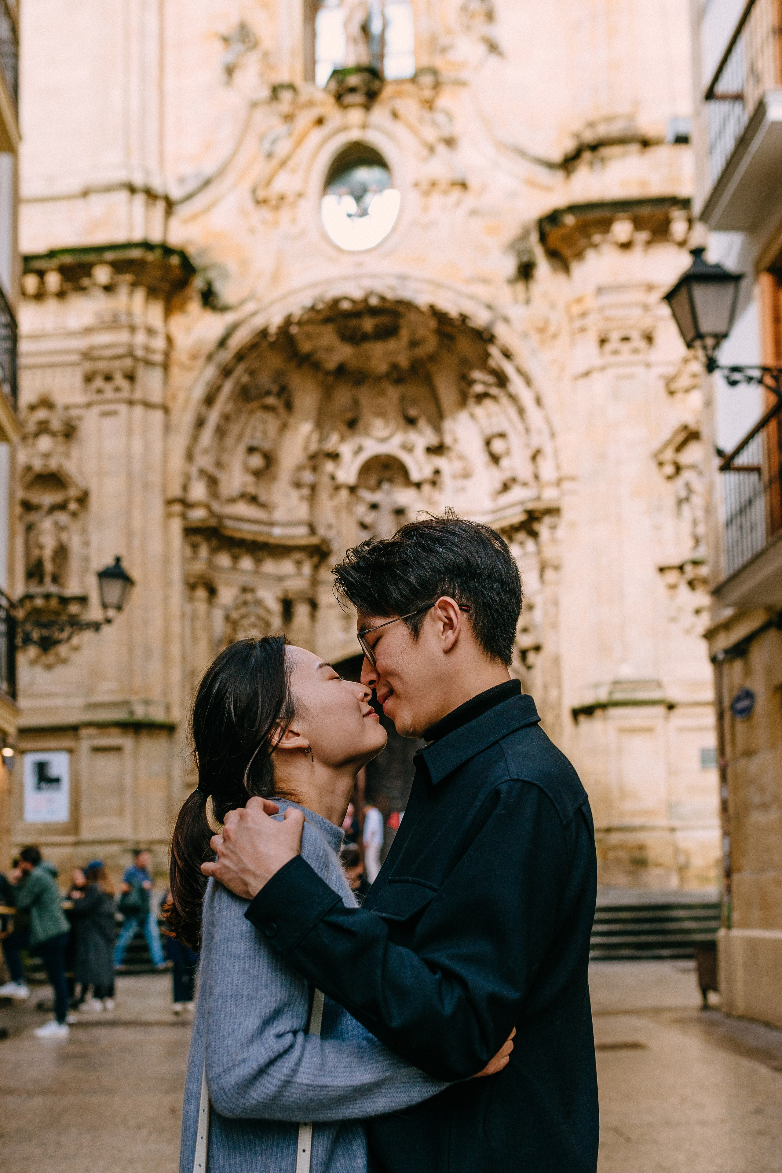 Couple photohoot in San-Sebastian. Photographer in Bilbao Irina Makou