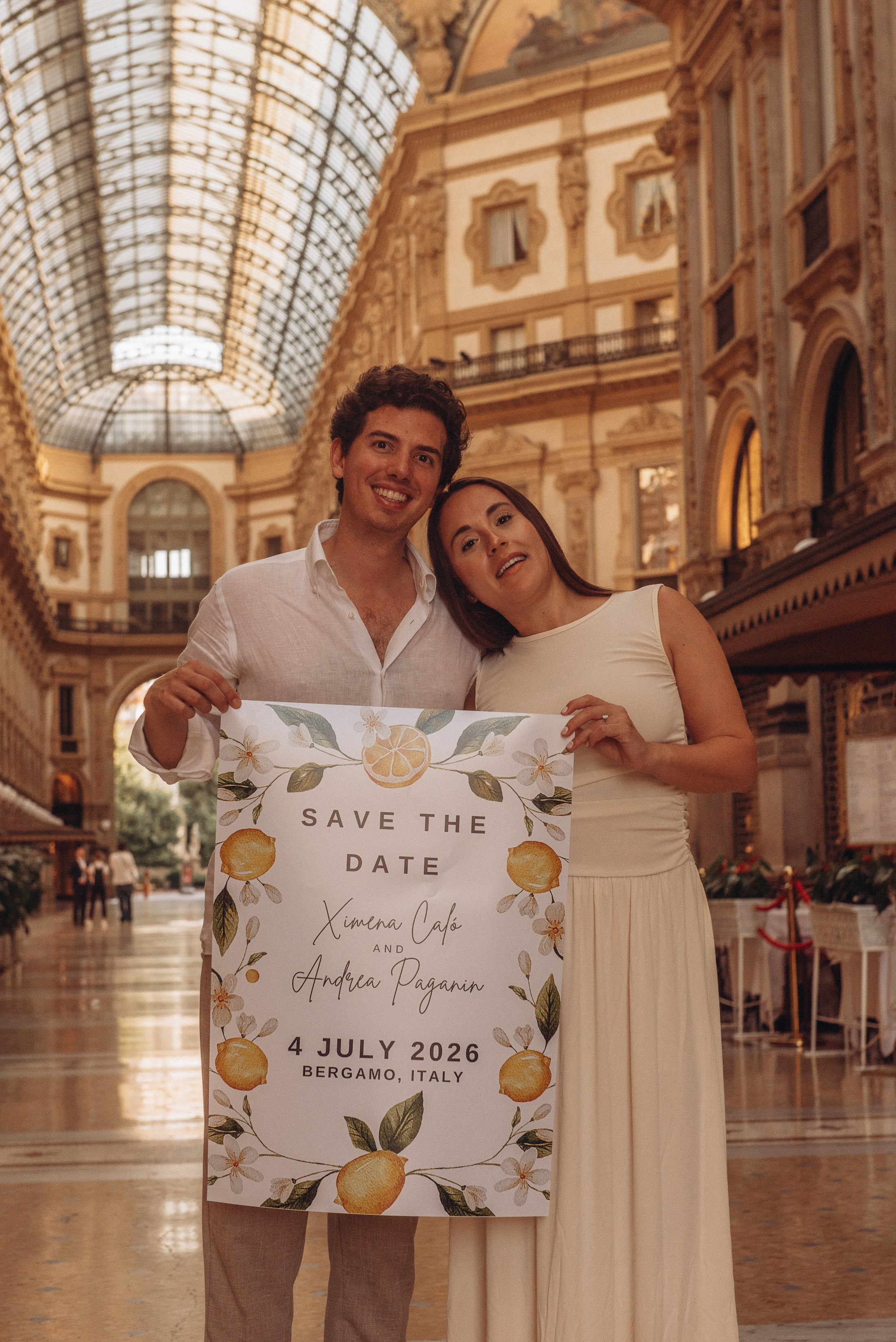 Save the date teaser — Prewedding photoshoot. AnaMilanoFoto | Couple & Wedding Photographer in Milan