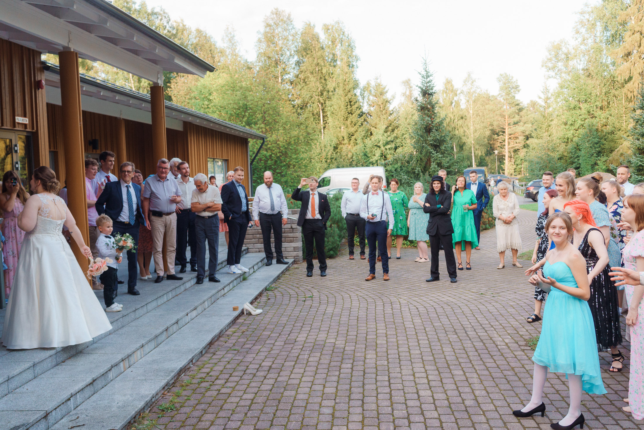 Charlotta ja Dennis, dokumentaarinen hääkuvaus Seinäjoki