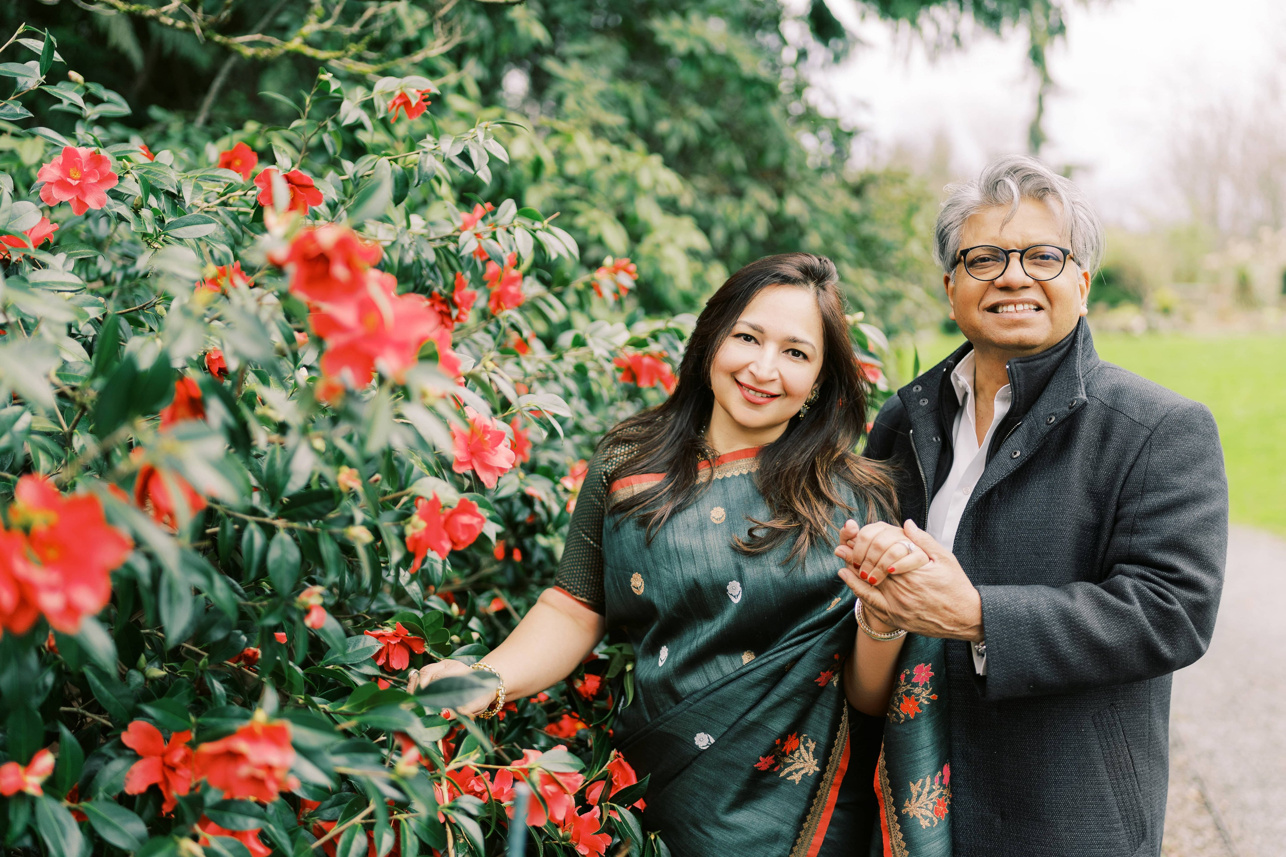 Family photoshoot at Bellevue Botanical Garden. March 2024. EVAN ARISTOV WEDDING PHOTOGRAPHY — Seattle Wedding Photographer