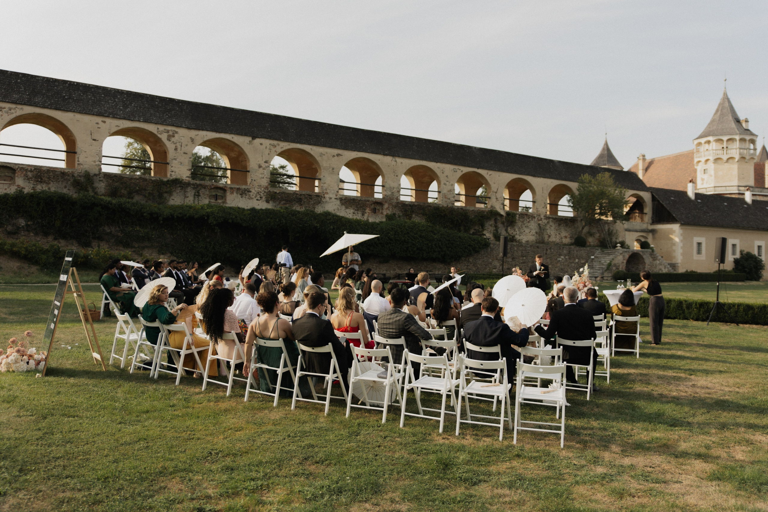 Elegant Castle Wedding in Austria | Alwin & Ruth’s Fairytale Celebration. Wedding photographer and videographer based in Timisoara, Romania