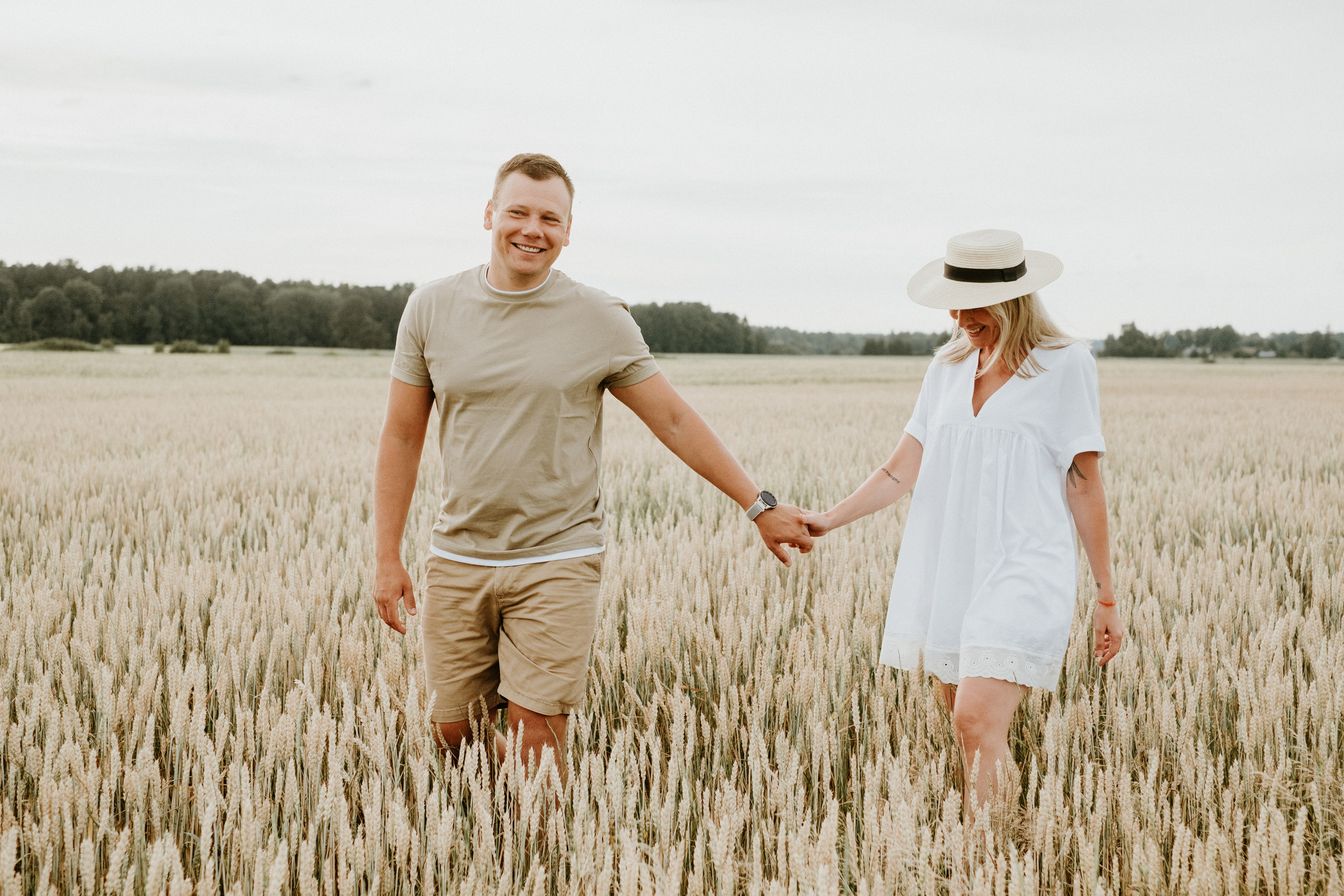 Anastasija & Gļebs | Pirmskāzu fotosesija. Kāzu × Ģimenes notikumu fotografs Edgars Kalniņš