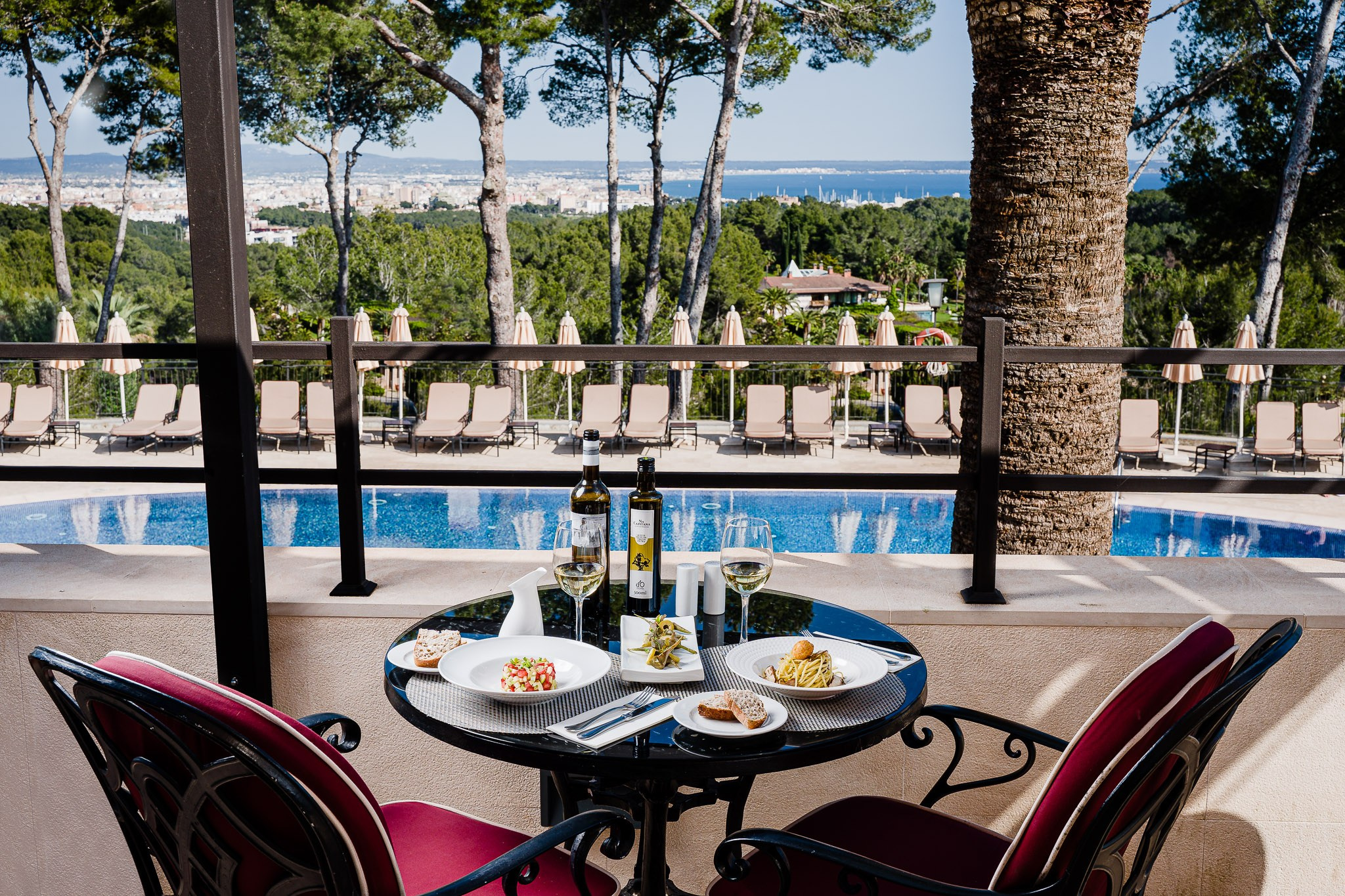 Fotografía de comida en Es Castell, Hotel Castillo Son Vida. Mallorca Wedding, Corporate & Social Photographer