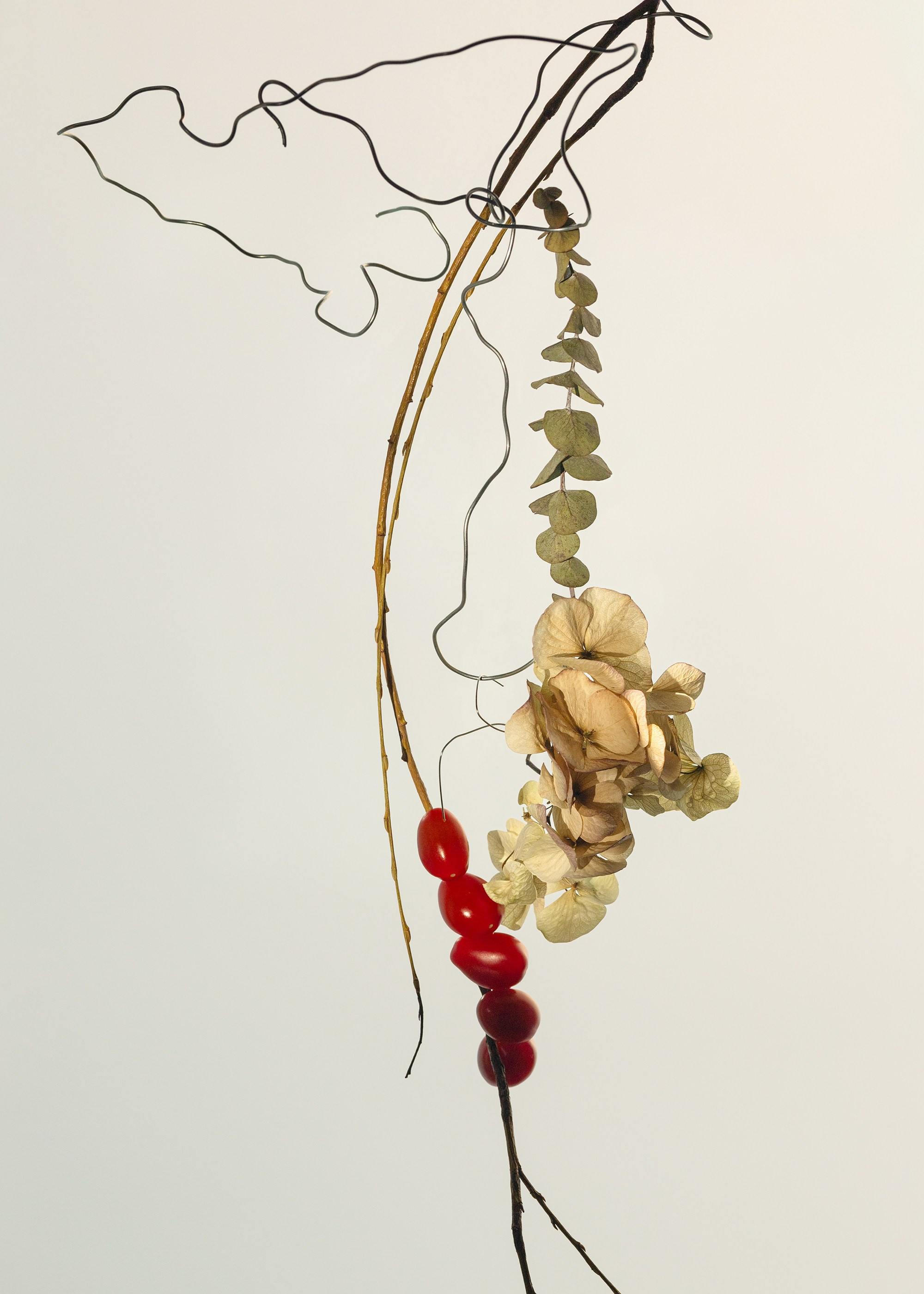 Marina Tsaregorodtseva contemporary arrangement still life