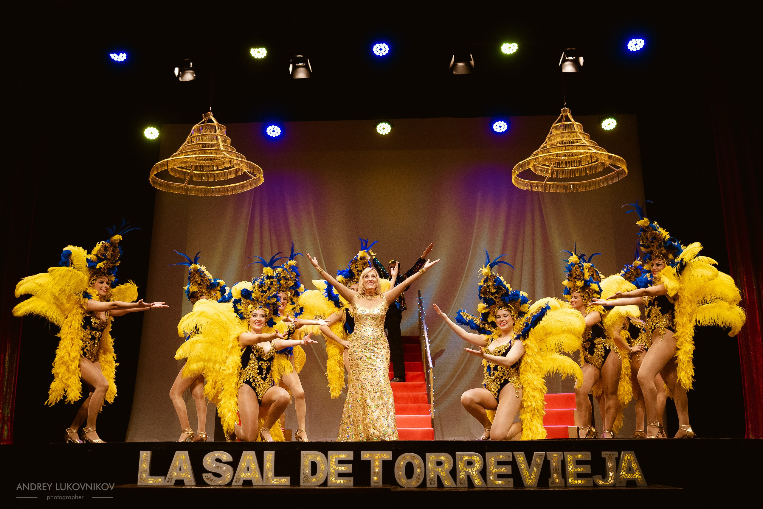 Reportaje fotográfico y rodaje entre bastidores del concierto de La Sal de Torrevieja en España