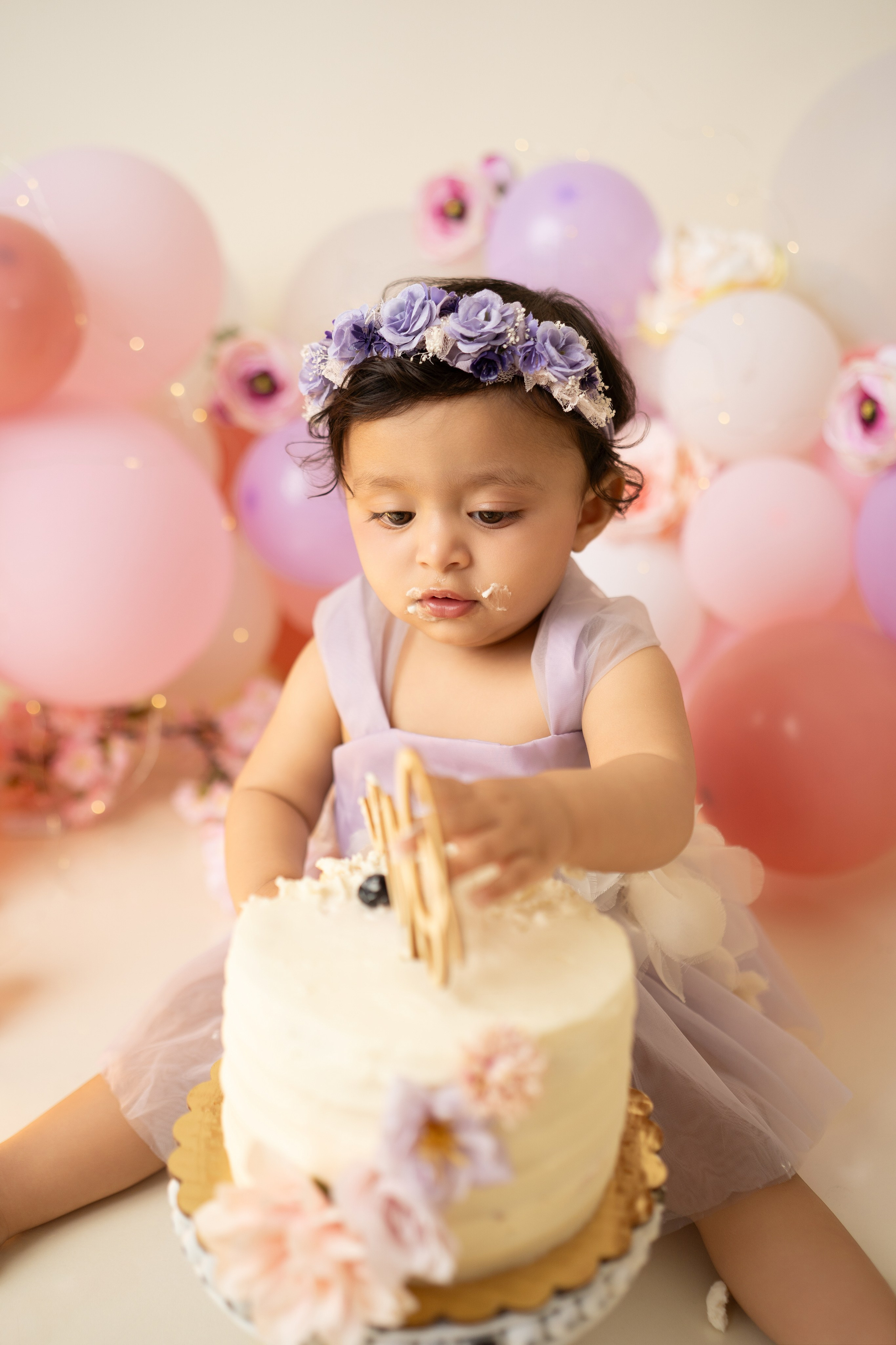 Cake Smash / First Birthday. Maternity, family and newborn photography in San Francisco Bay Area