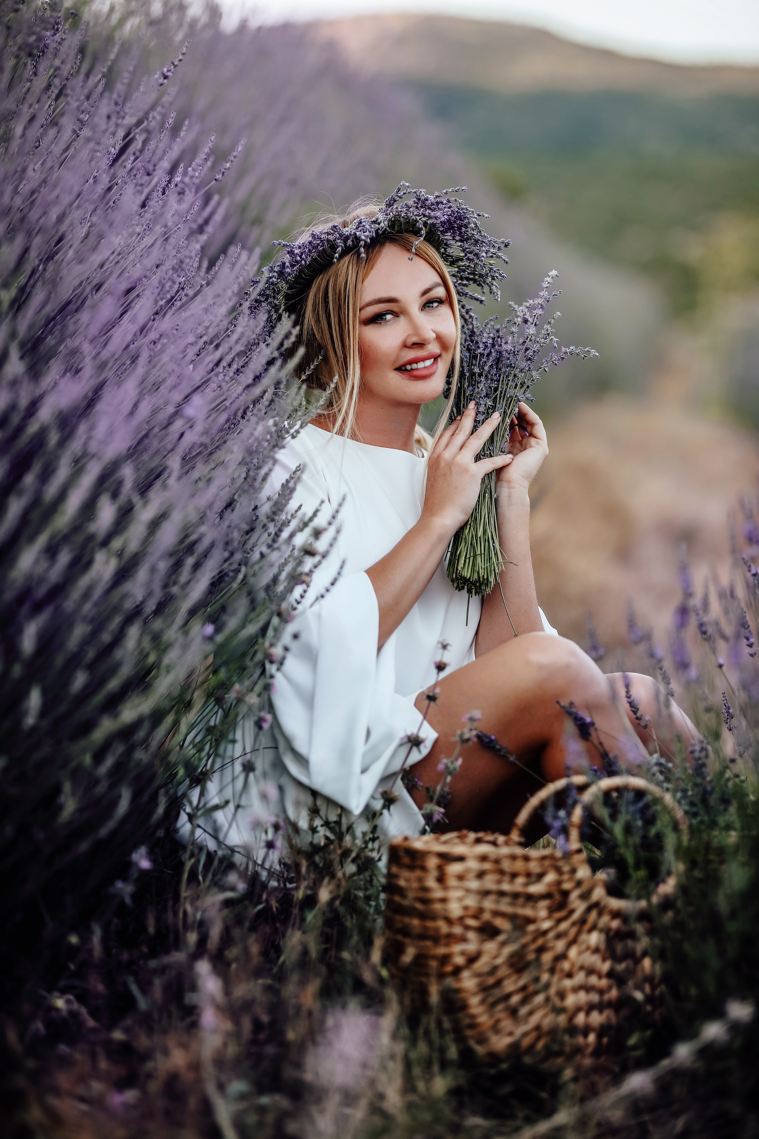 Lavender fields in Turkey. Photographer in Turkey, Antalya, Kemer, Belek, Side, Kas, Fethiye