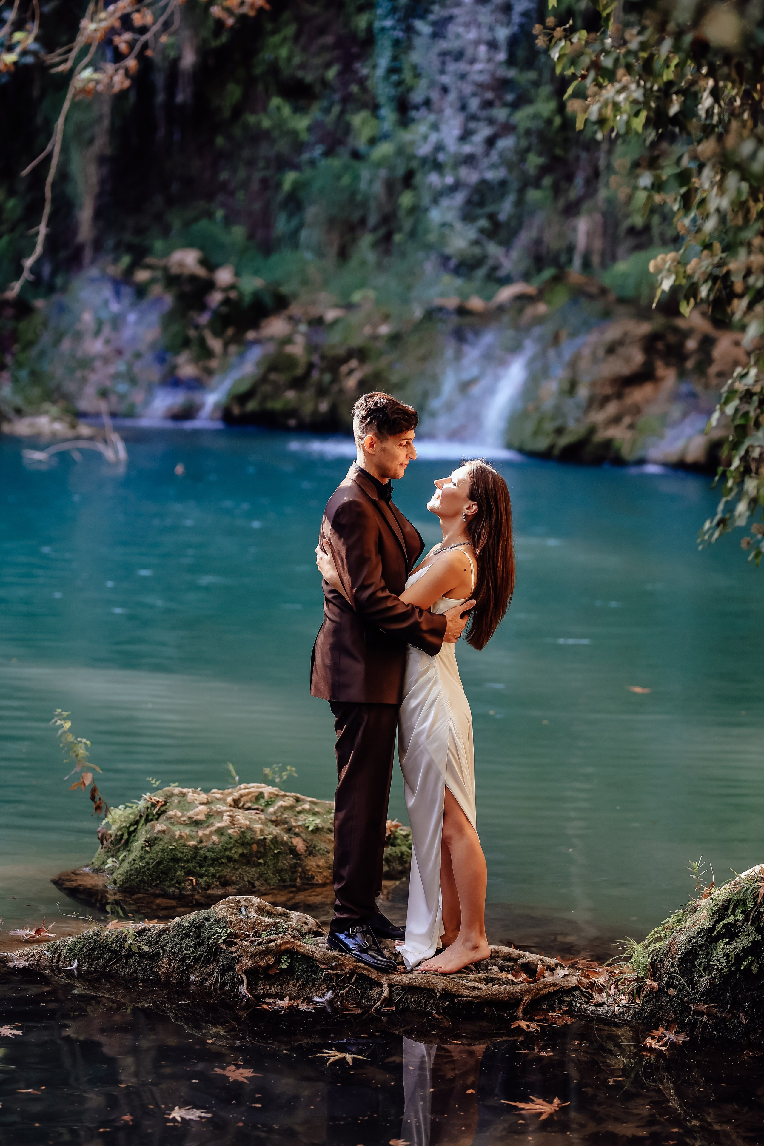Photoshooting at Kurshunlu waterfall. Photographer in Turkey, Antalya, Kemer, Belek, Side, Kas, Fethiye