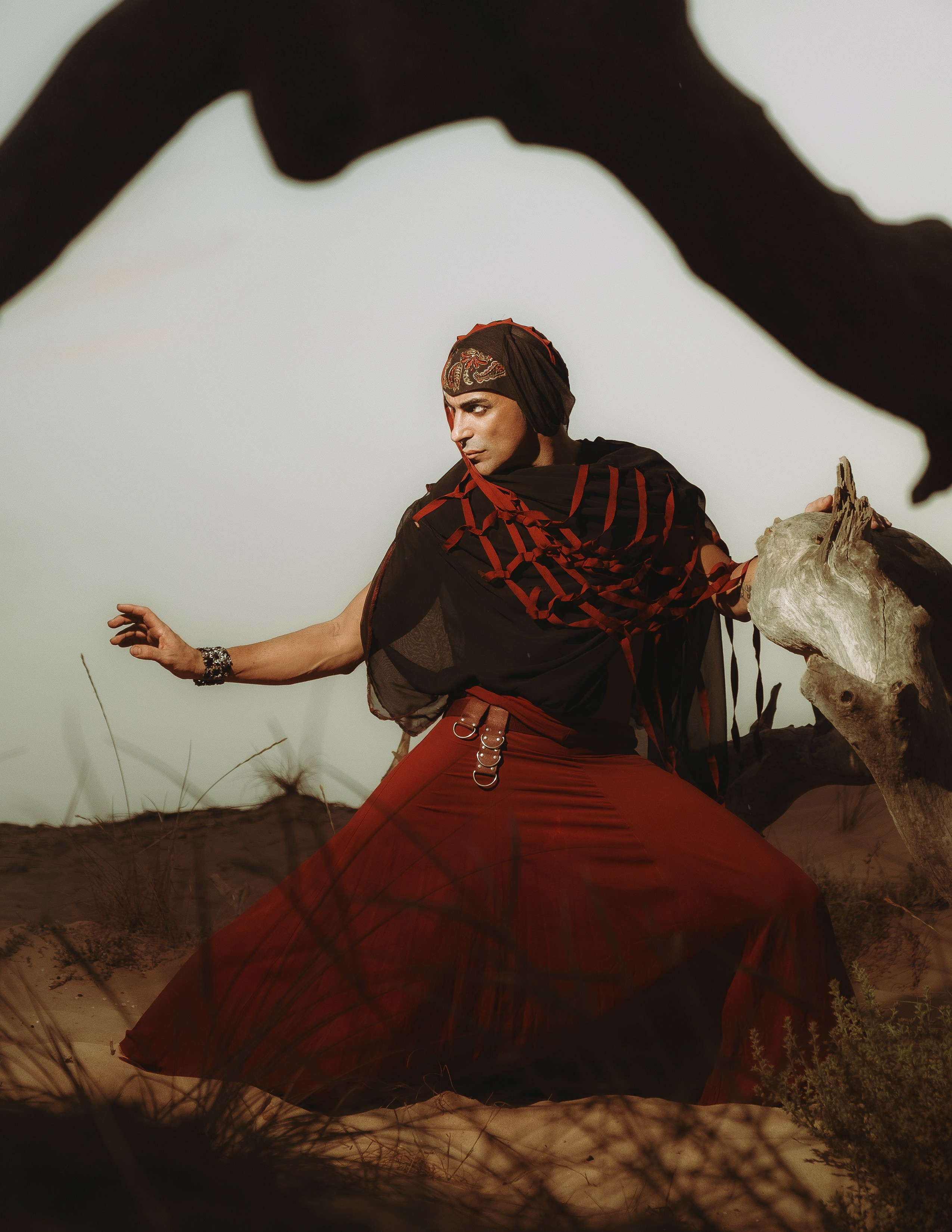 Портфолио-фотосессия в дюнах Аликанте — креативные образы и уникальные наряды от дизайнера — Фотограф Андрей Луковников