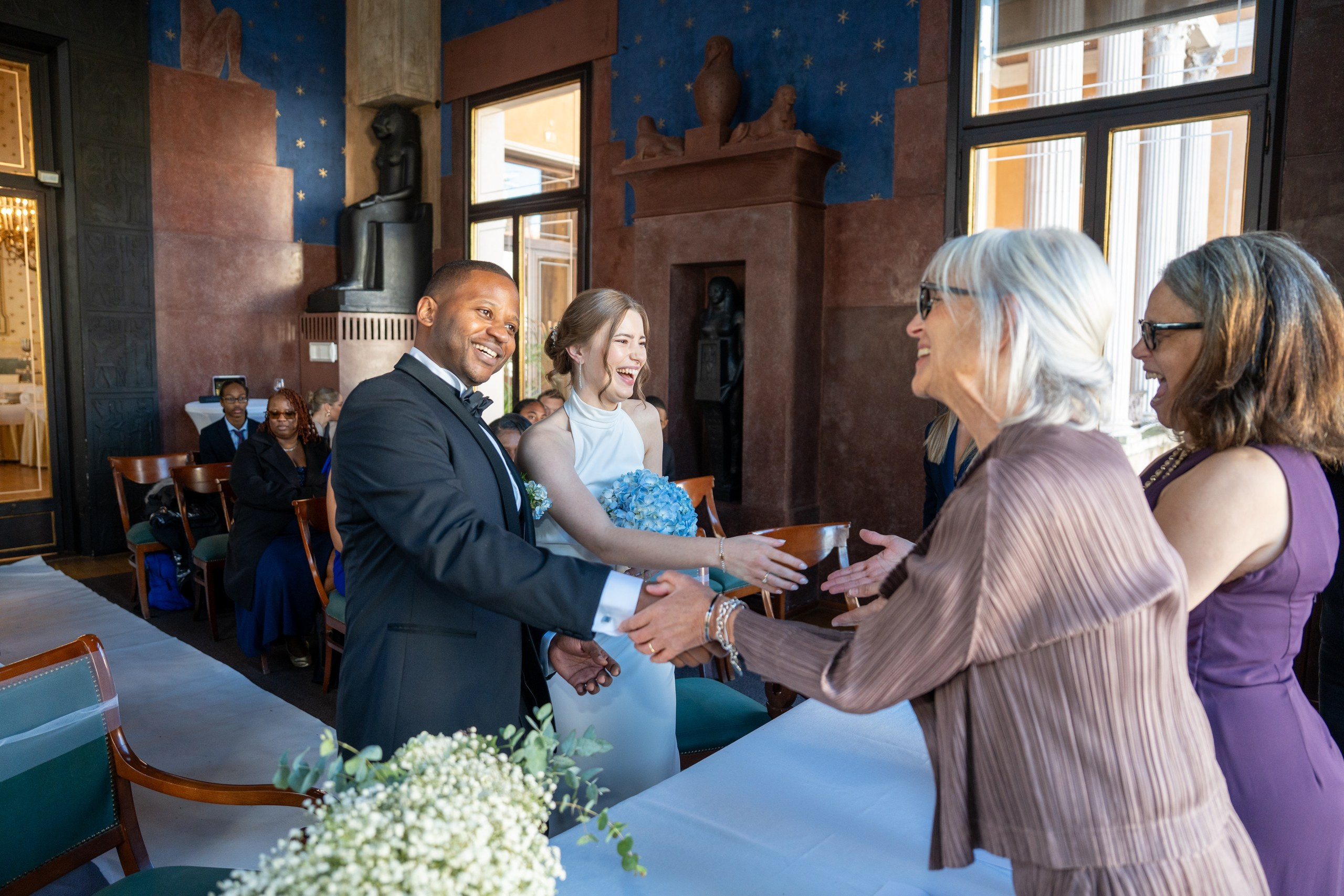 Wedding at Caffè Pedrocchi, Padua. El Velo Blanco I Wedding Photographers