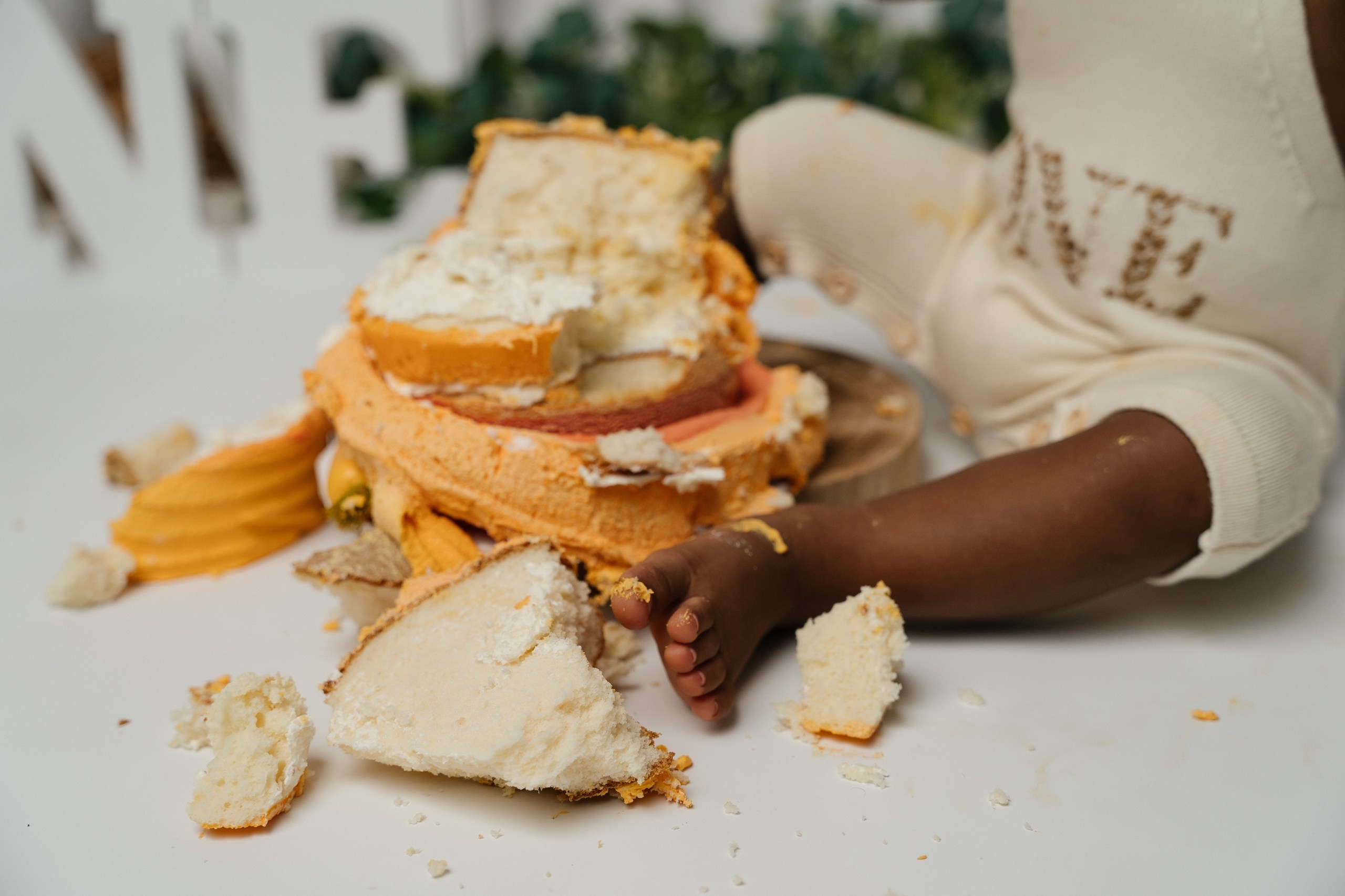 Peter rabbit cake smash session. Newborn and family photographer. Hills District. Sydney