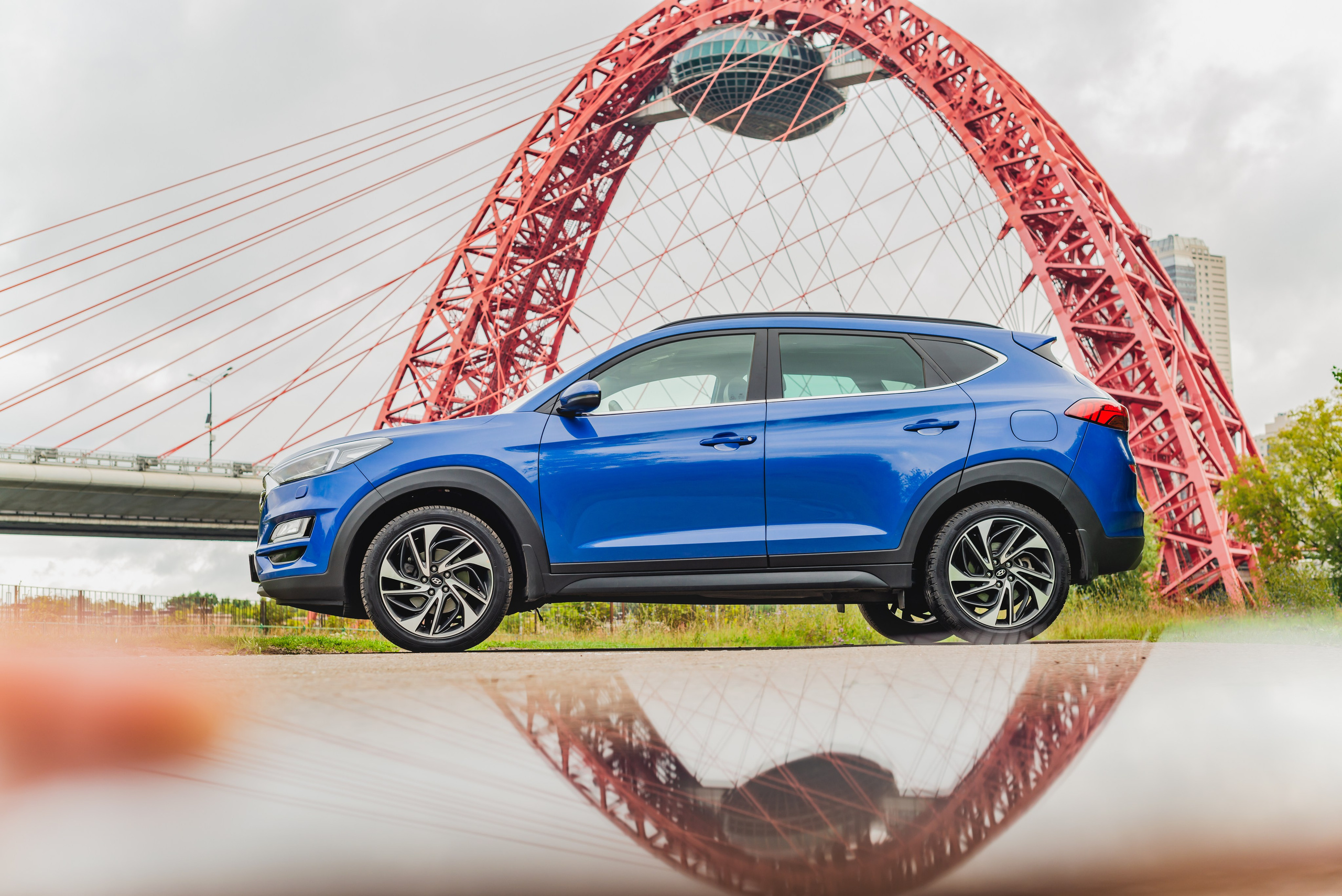 Фотосъемка автомобиля Hyundai Tucson. ФОТОГРАФ МЕКСИКА КИНТАНА-РОО