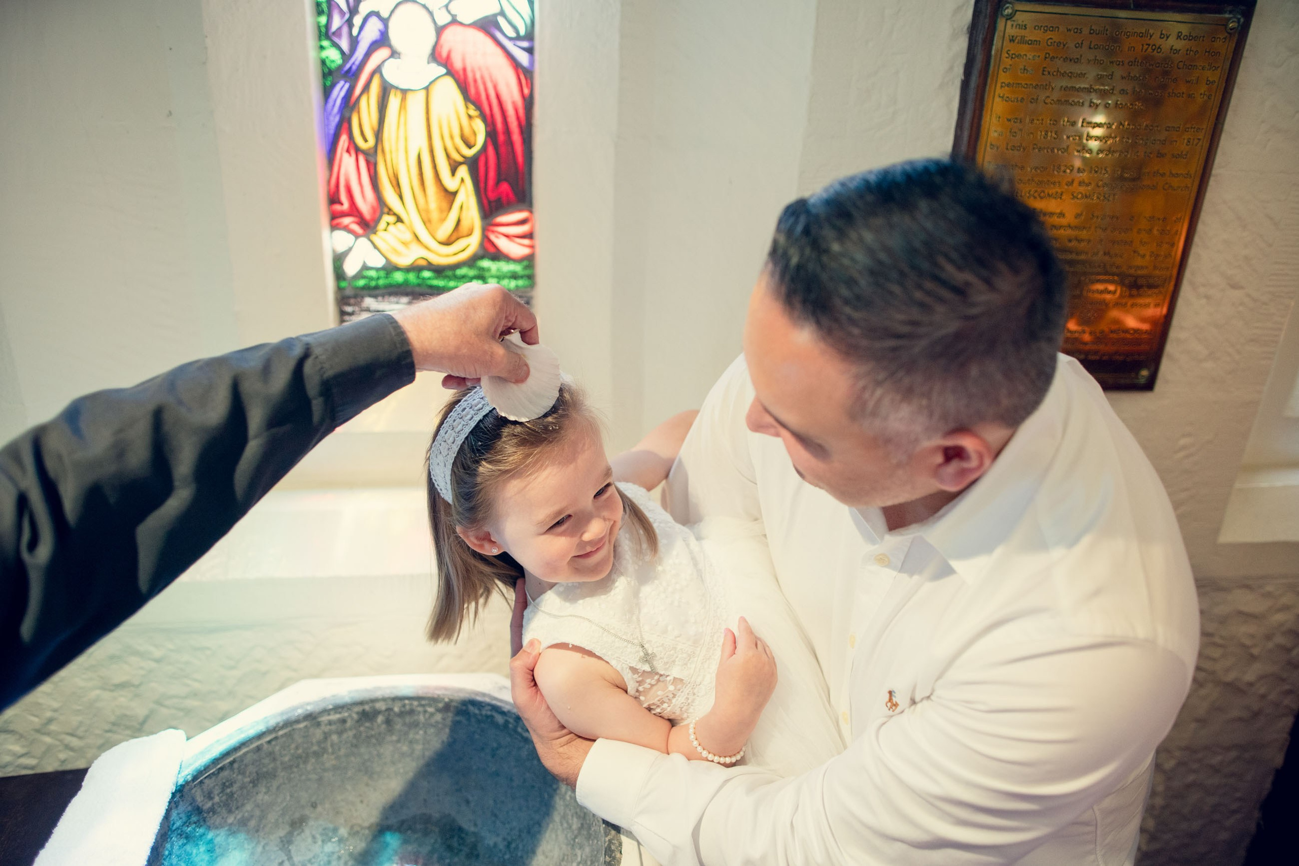 Christening Photography Sydney. Baptism photographer at St. Peter’s Anglican Church in Watsons Bay