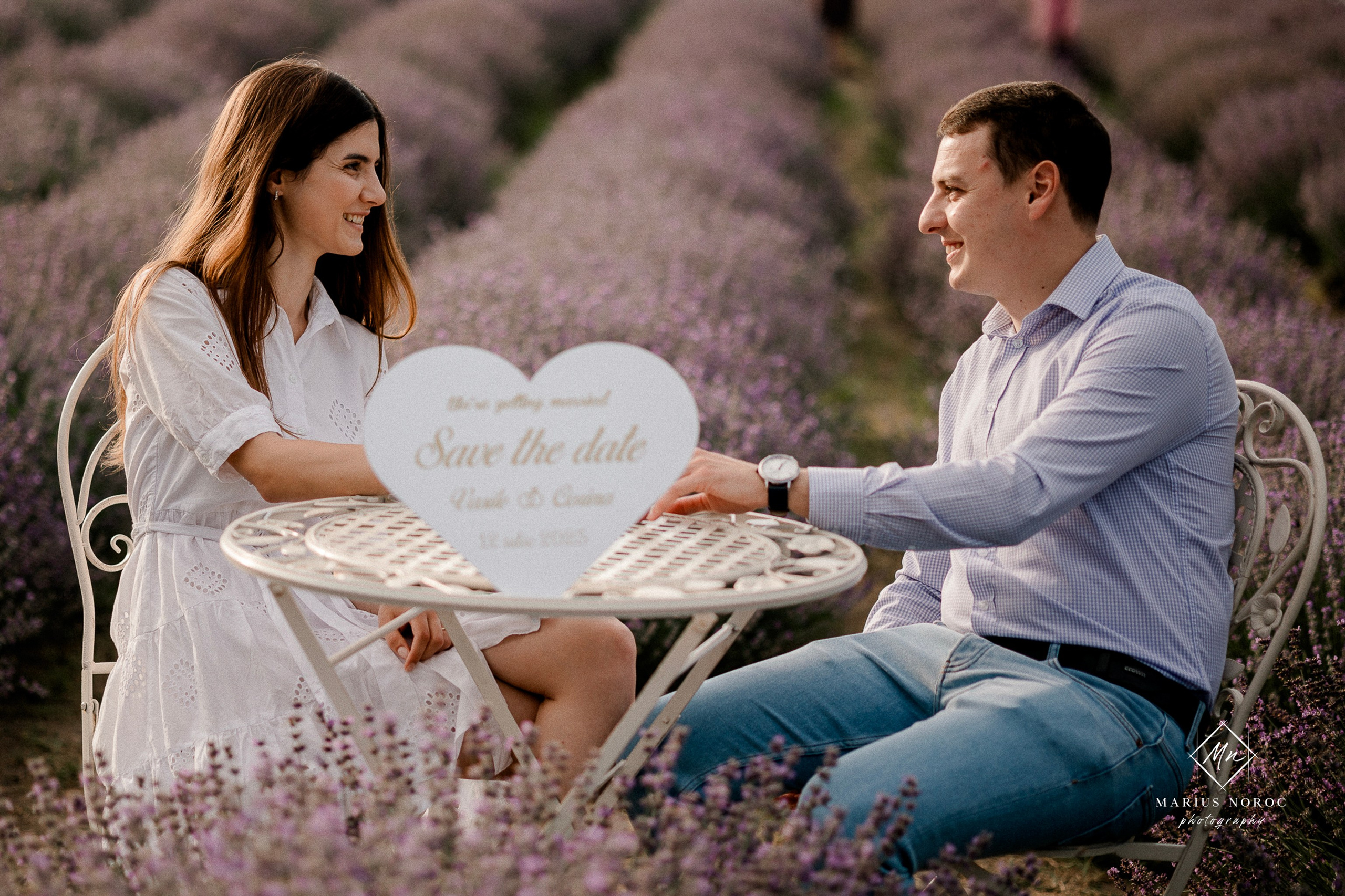 Ședință Foto Save the Date | Corina & Vasi | Ipotesti Lavender Farm
