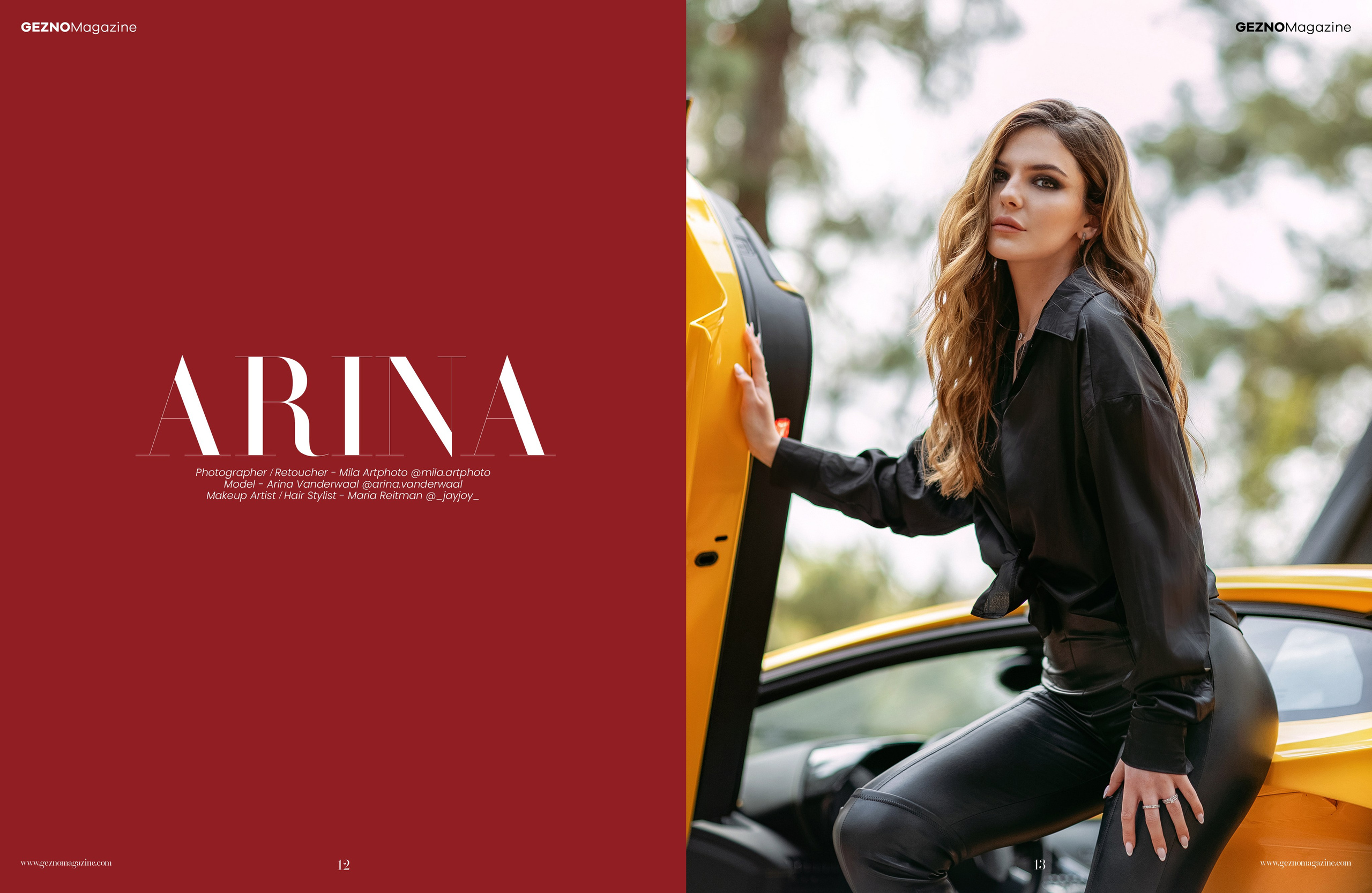 Публикации в ЖУРНАЛАХ. Mila Artphotо-Профессиональный портретный фотограф, Израиль