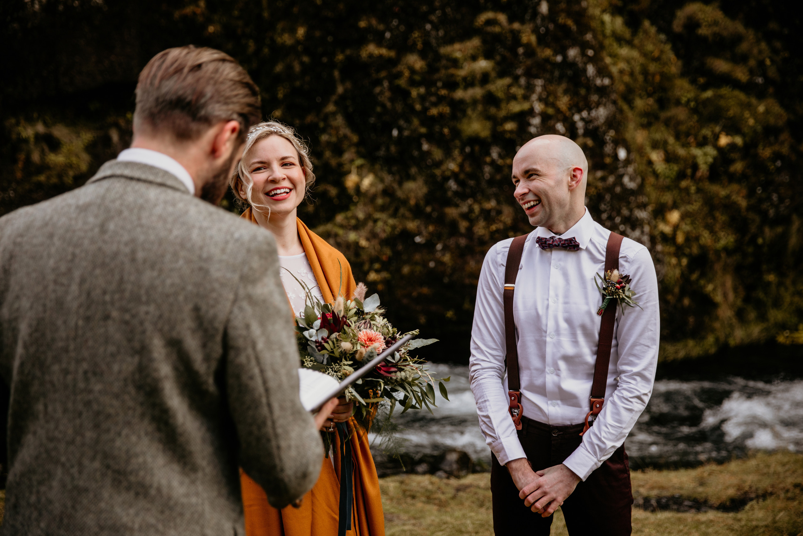 Covid Elopement in South Iceland. Iceland elopement photographer & videographer