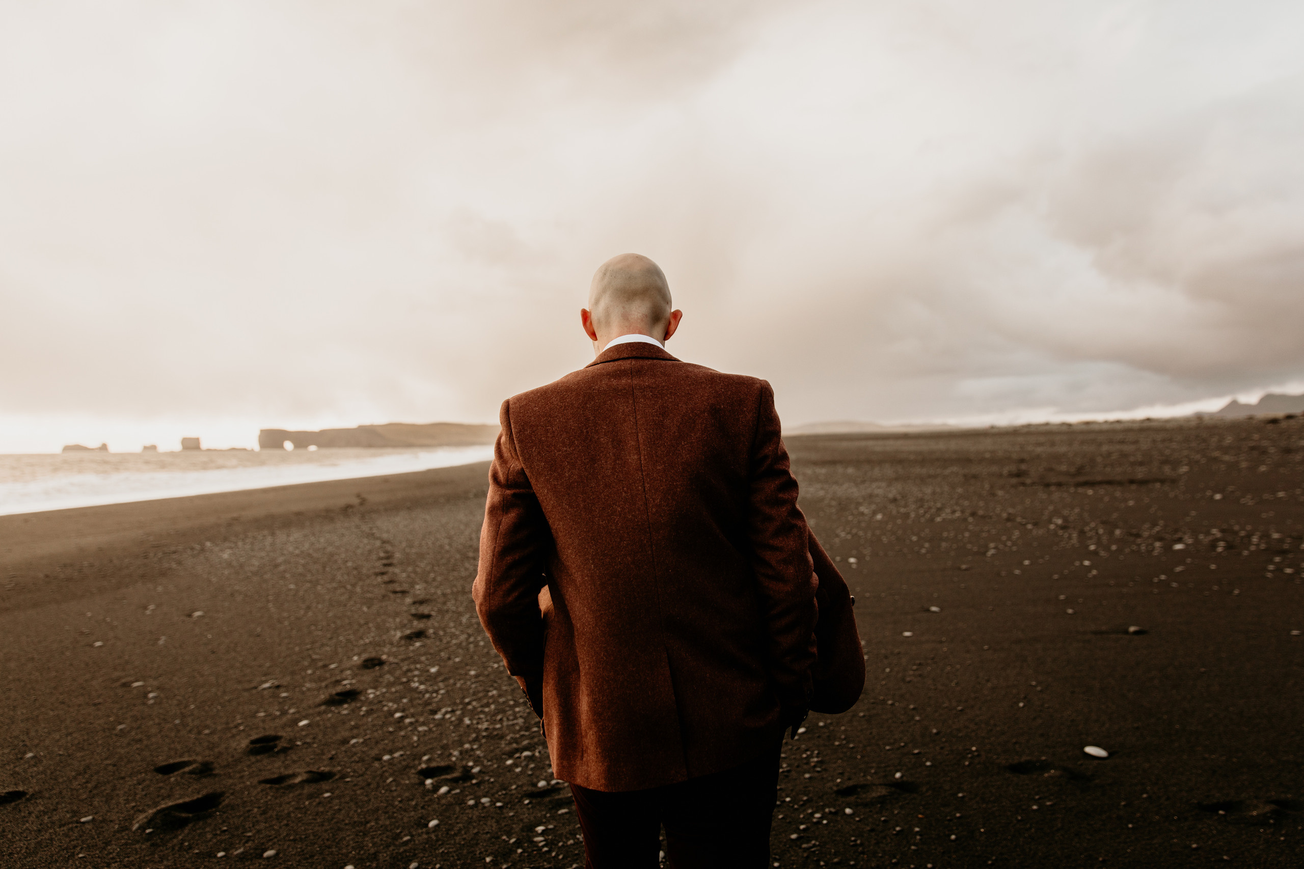 Covid Elopement in South Iceland. Iceland elopement photographer & videographer