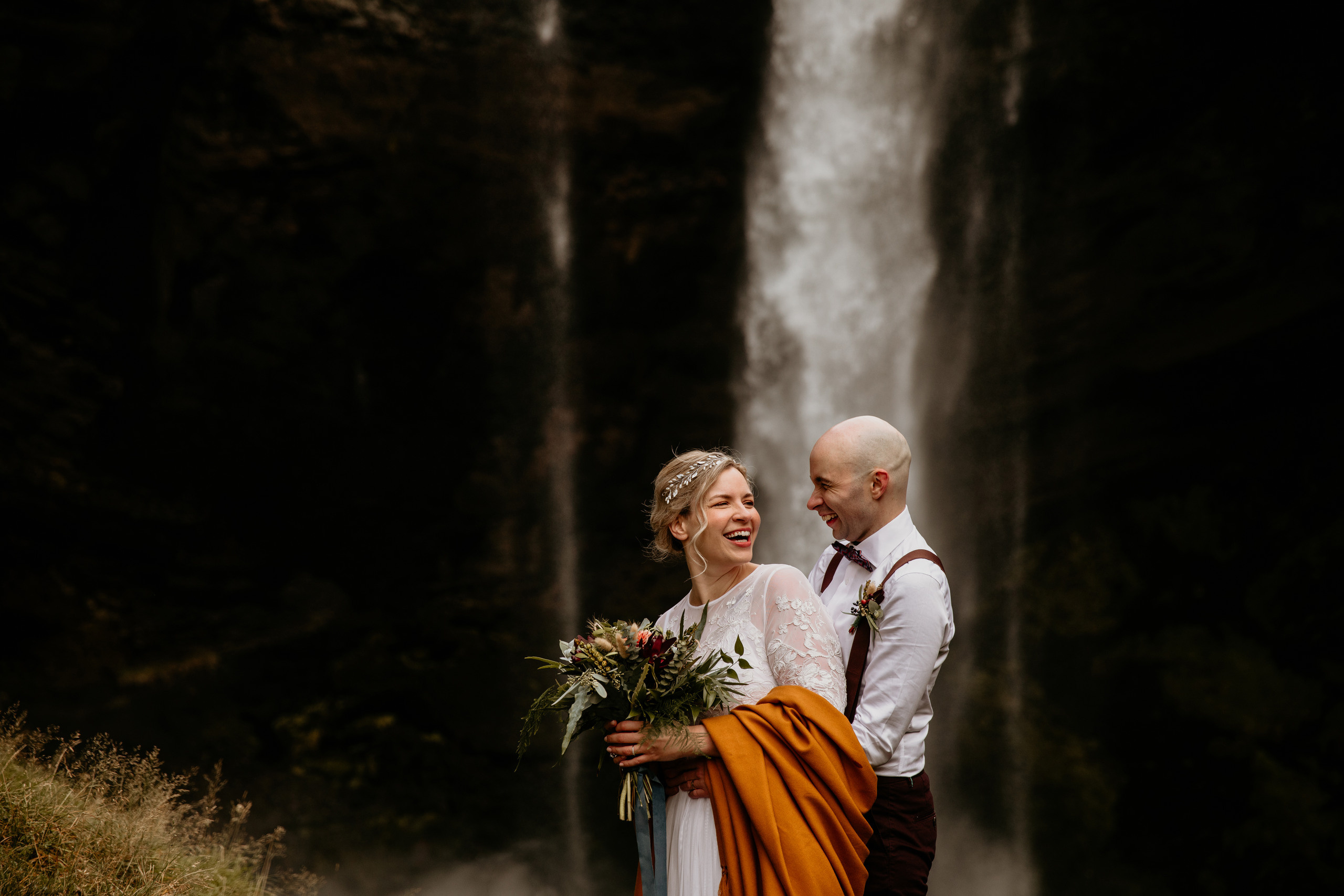 Covid Elopement in South Iceland. Iceland elopement photographer & videographer