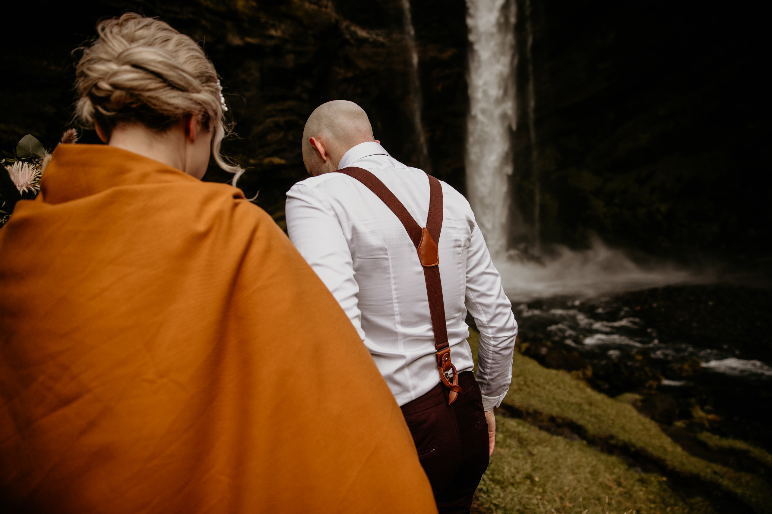 Covid Elopement in South Iceland. Iceland elopement photographer & videographer