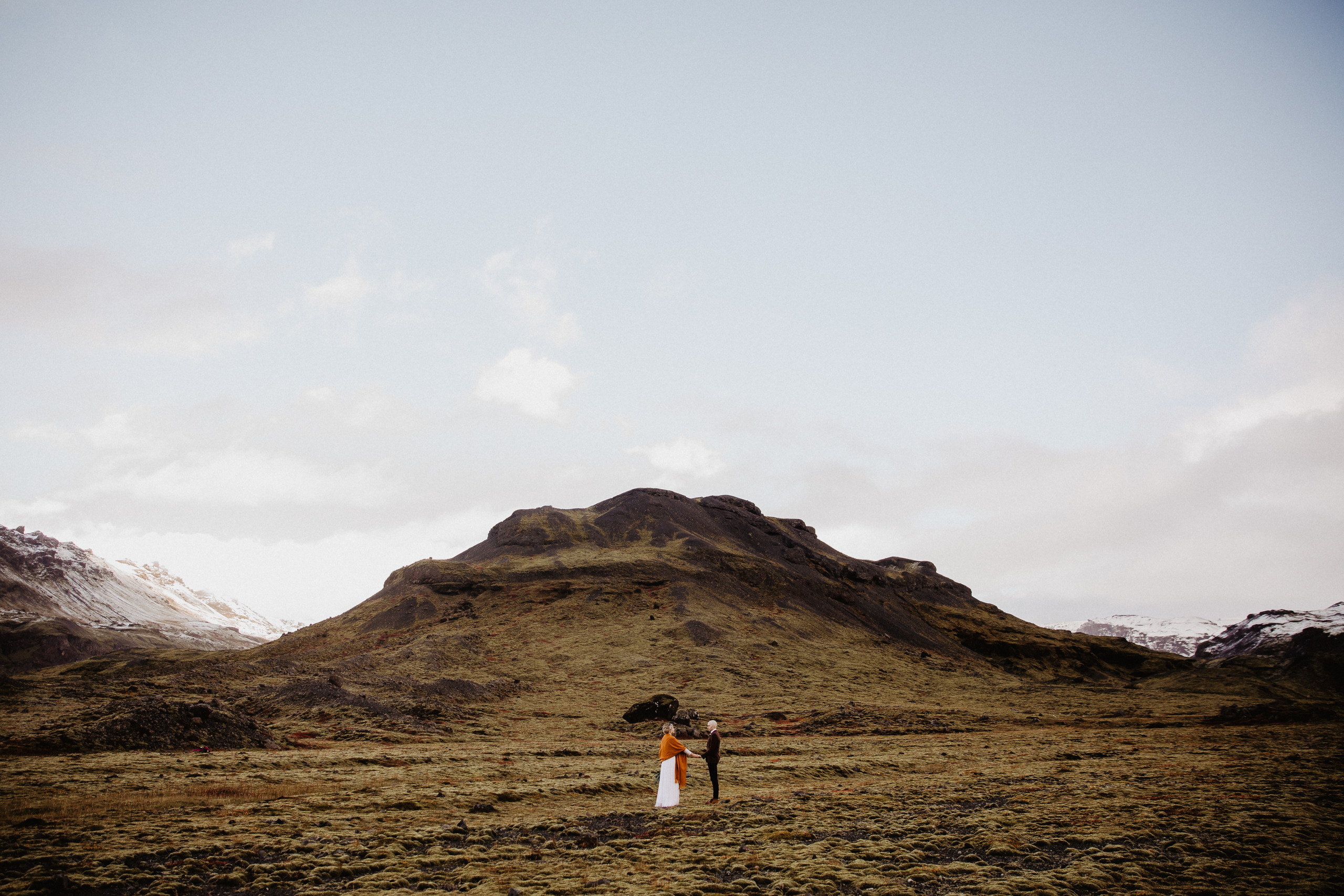 Covid Elopement in South Iceland. Iceland elopement photographer & videographer