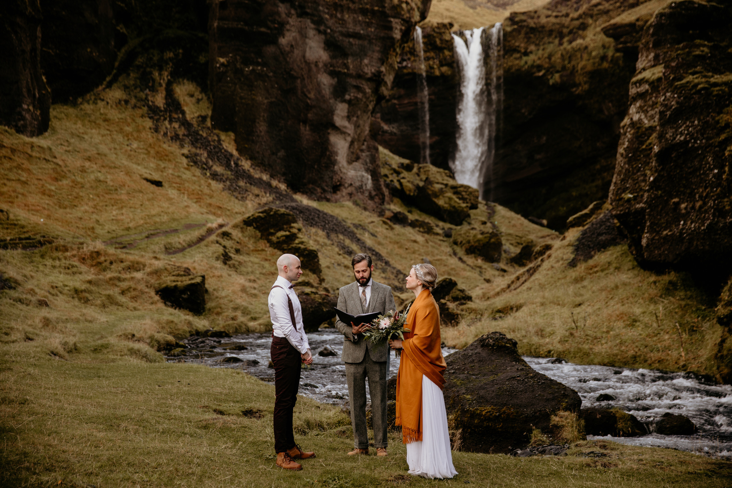 Covid Elopement in South Iceland. Iceland elopement photographer & videographer