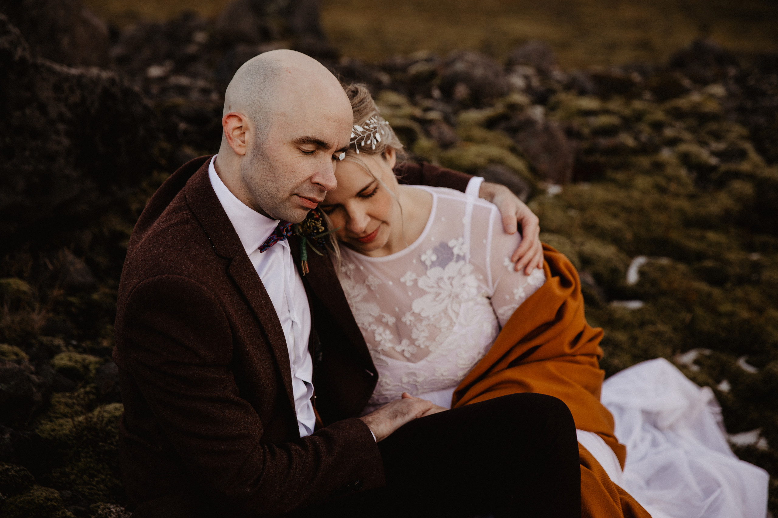Covid Elopement in South Iceland. Iceland elopement photographer & videographer