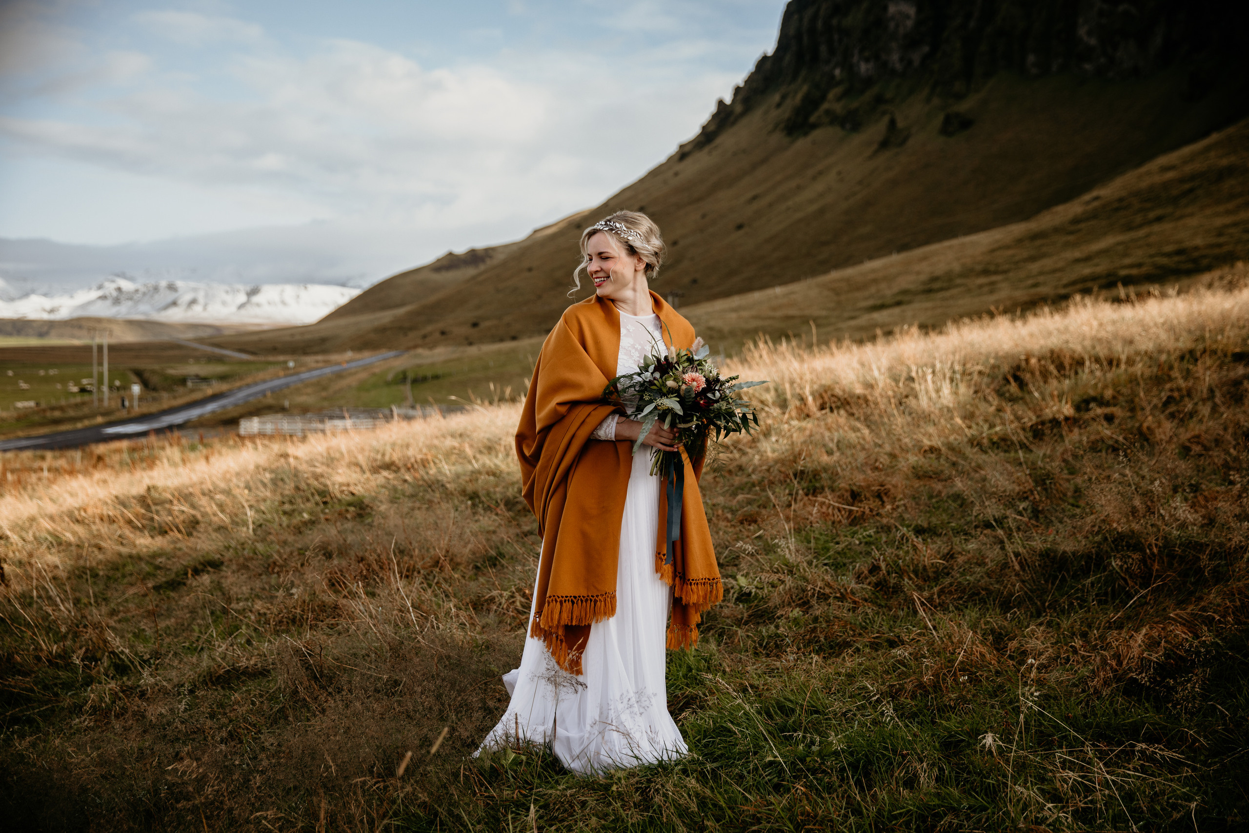 Covid Elopement in South Iceland. Iceland elopement photographer & videographer