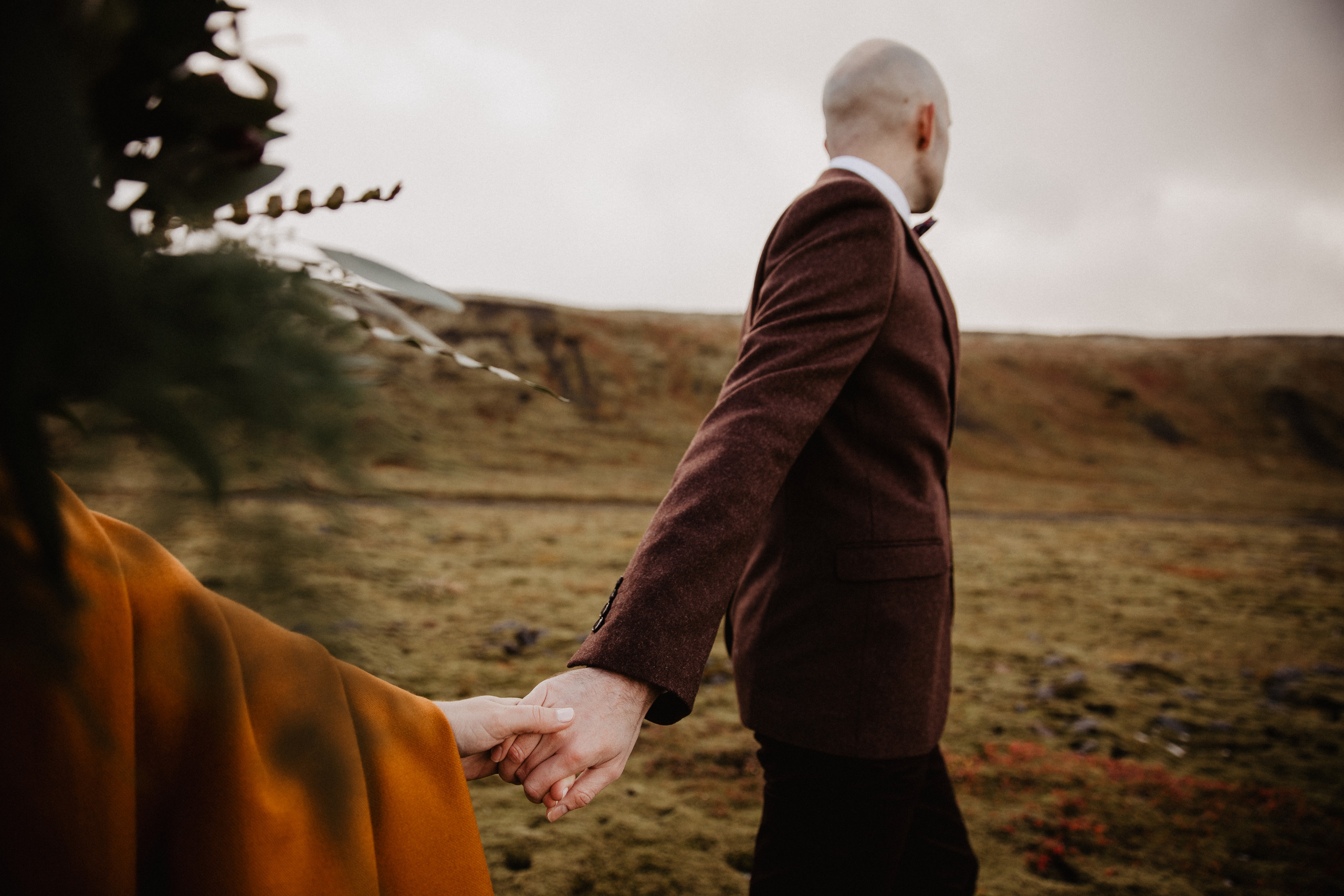 Covid Elopement in South Iceland. Iceland elopement photographer & videographer