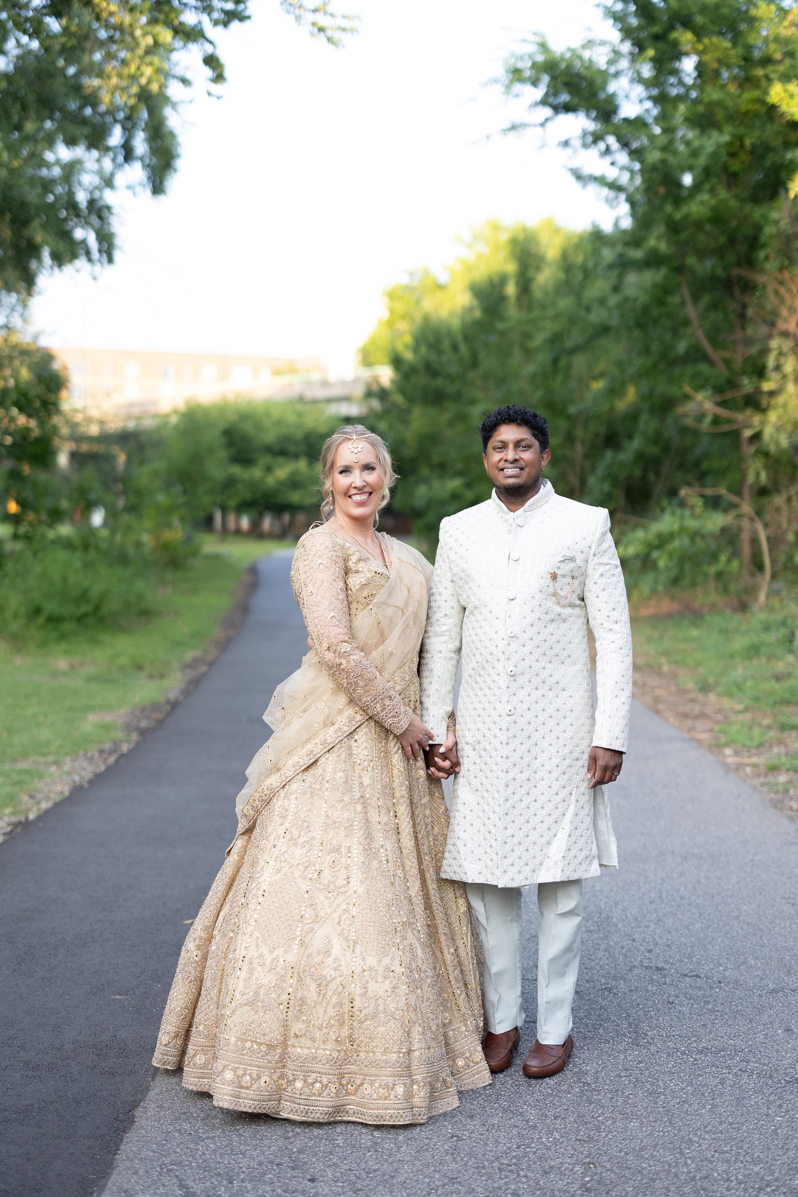 Color, Culture, and Celebration: A Vibrant Indian Fusion Wedding at The 405 in July. Wedding and portrait photography in Greenville SC