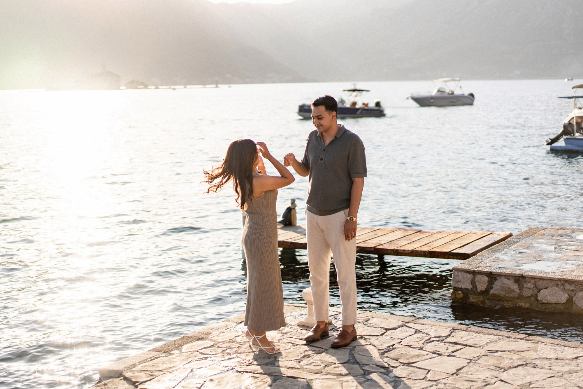 Aanzoek in Montenegro – Romantische Fotoshoot aan Zee